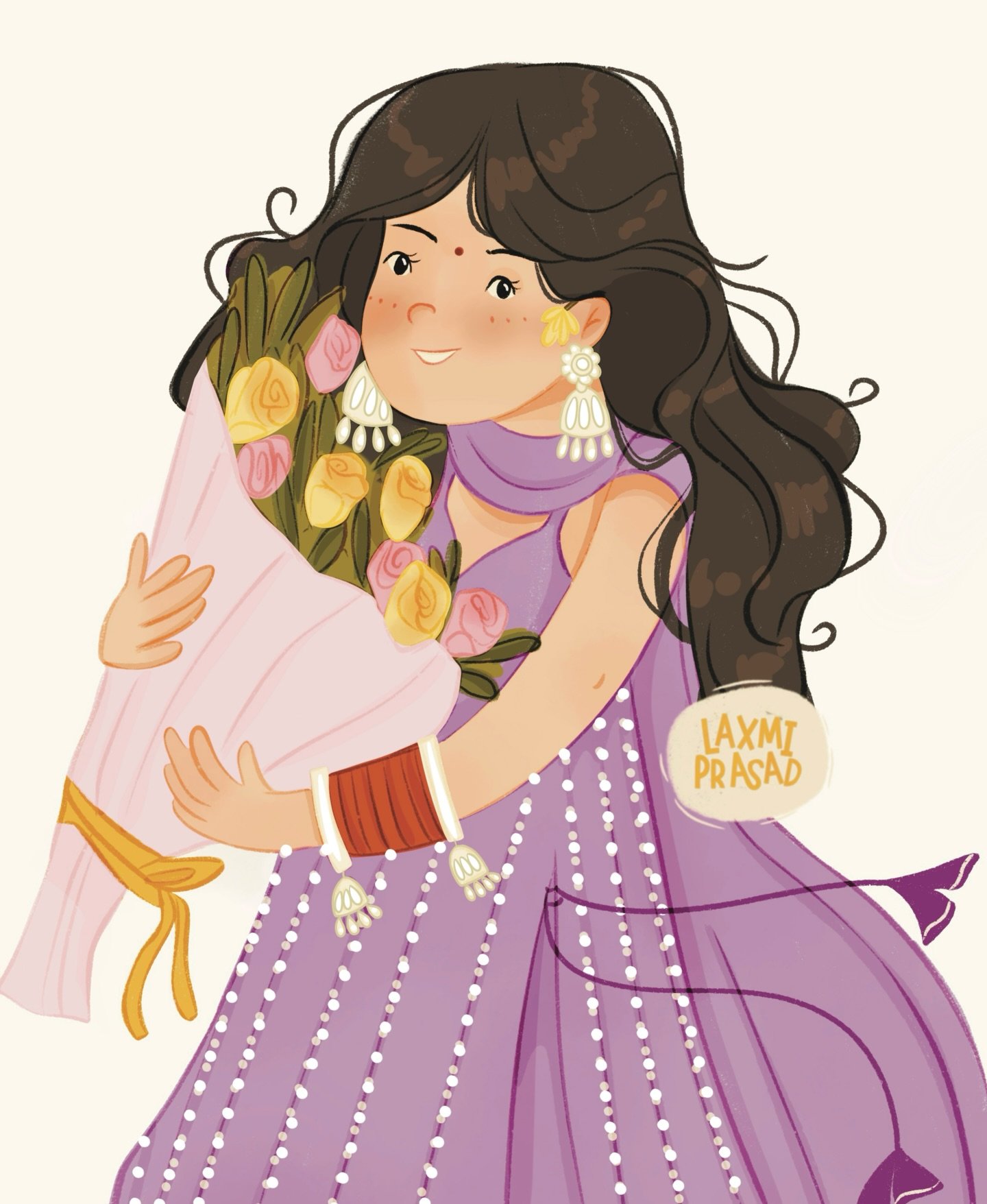 🌸 A Cute Self Illustration + Reintroduction 💖

Namaste! 🙏 

I&rsquo;m Laxmi Prasad Wachman, a desi girl from Lucknow, India&hellip;Whimsical/Fantasy Children&rsquo;s book illustrator, represented by D4EO Literary Agency (USA)&hellip; deeply gratef