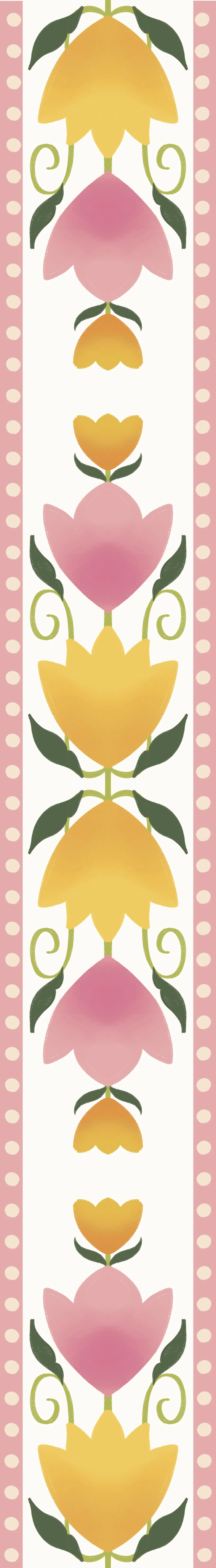 Wedding, Pattern, Vibrant, Pink, Yellow, Green