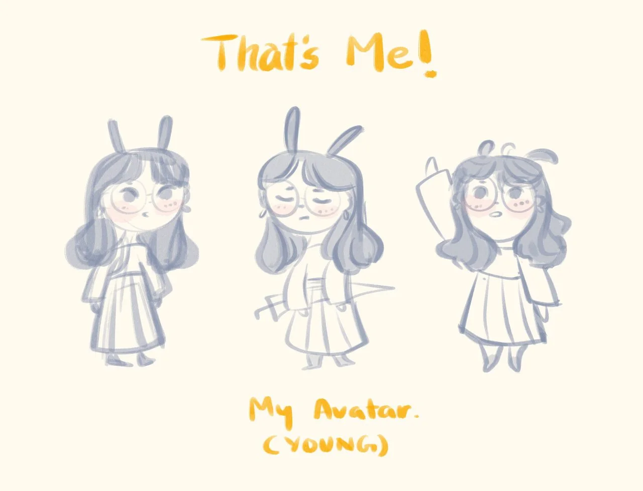 Laxmi's younger character drawing.jpg