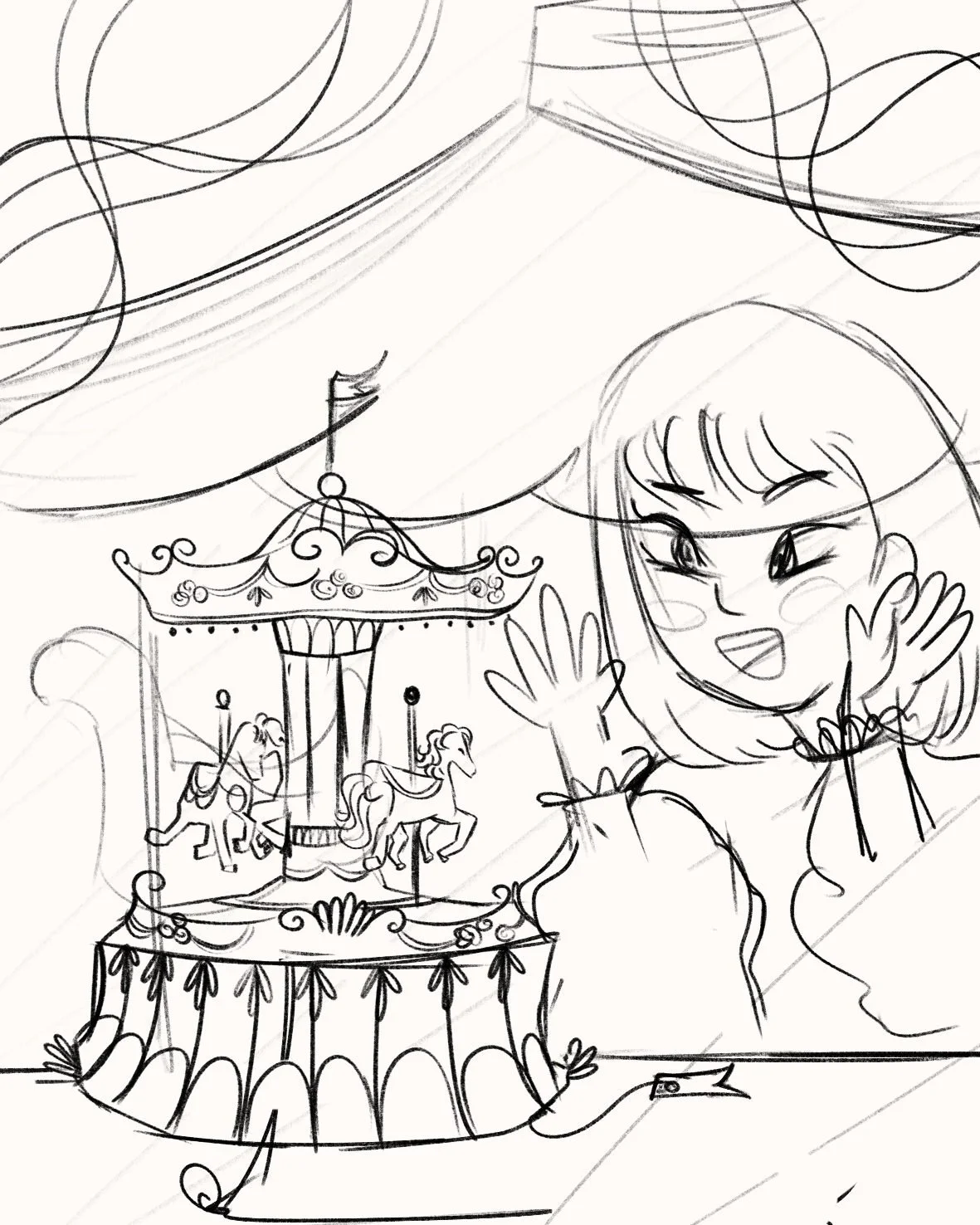 The_new_golden_song_book _drawing by laxmi.jpg