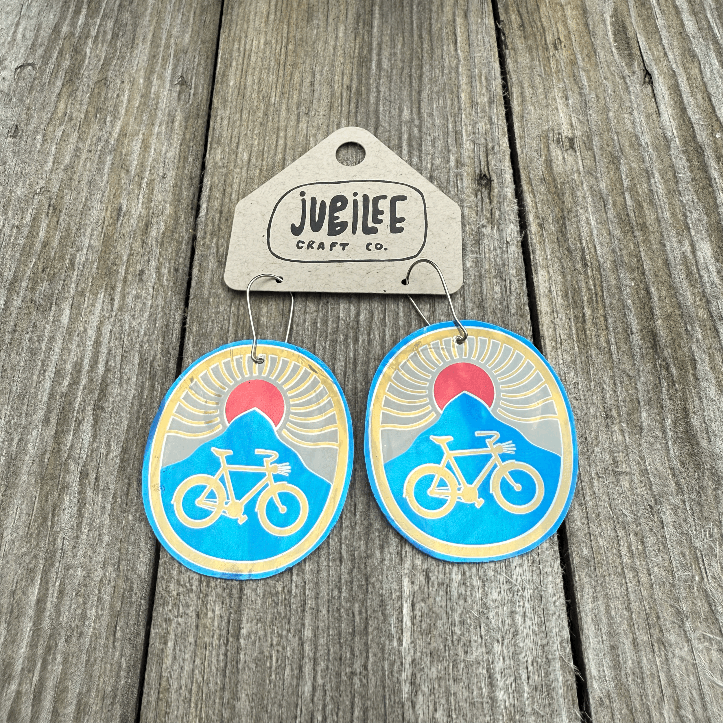 Fat Tire Earring