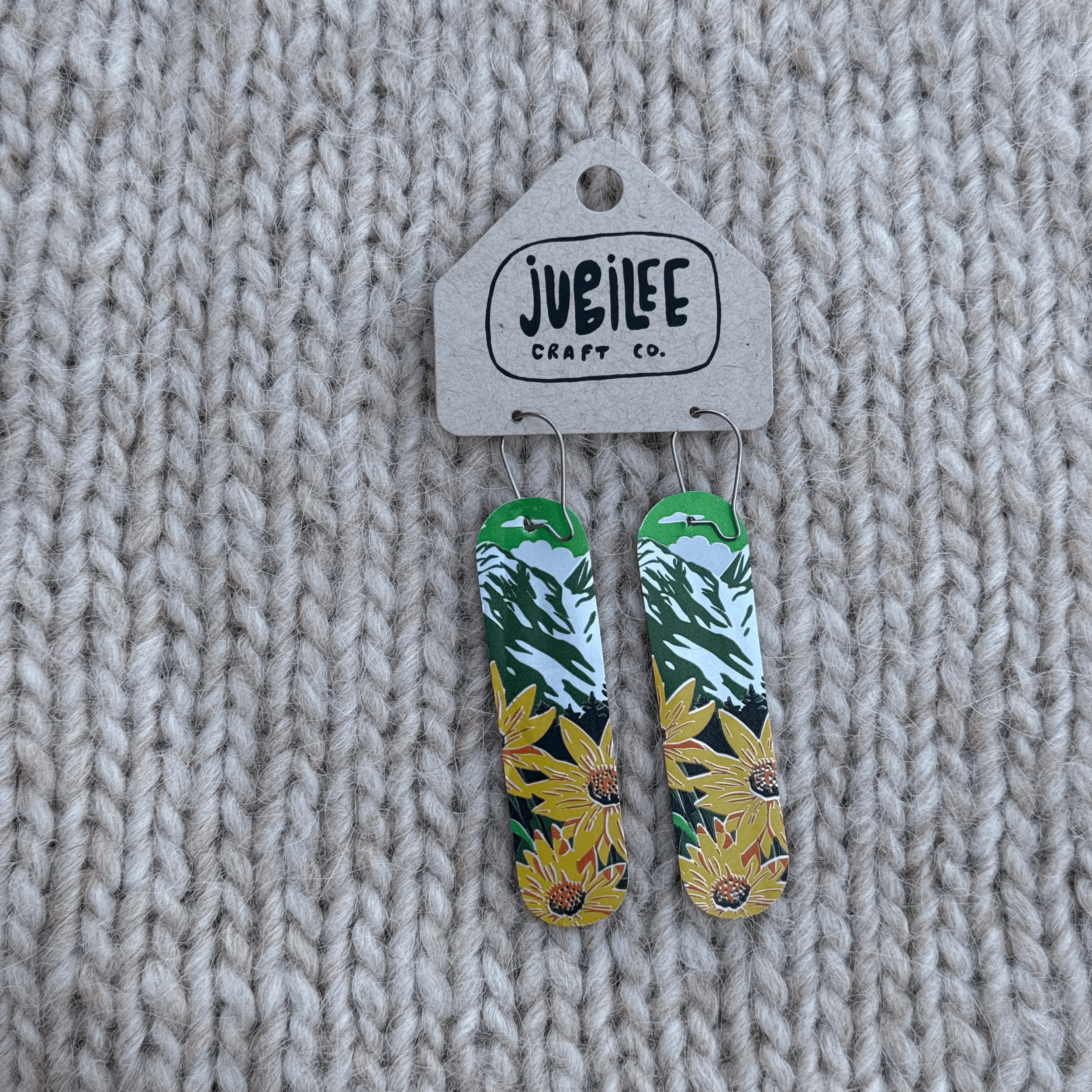 Mountain Range Earring