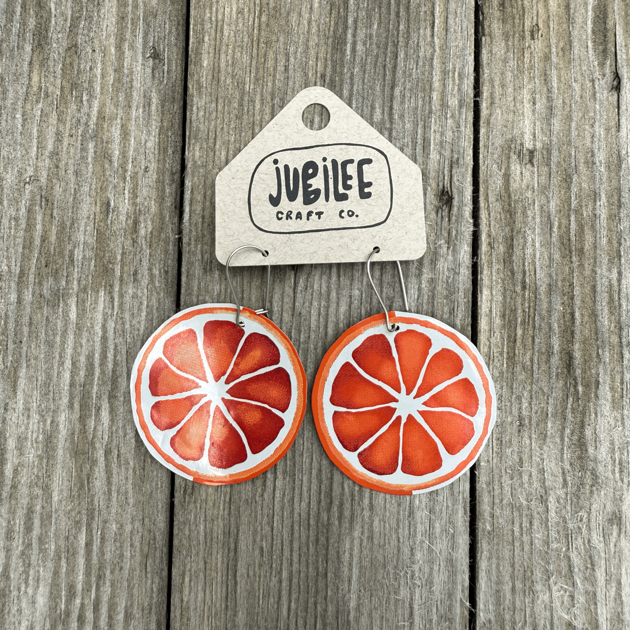 Blood Orange Earring