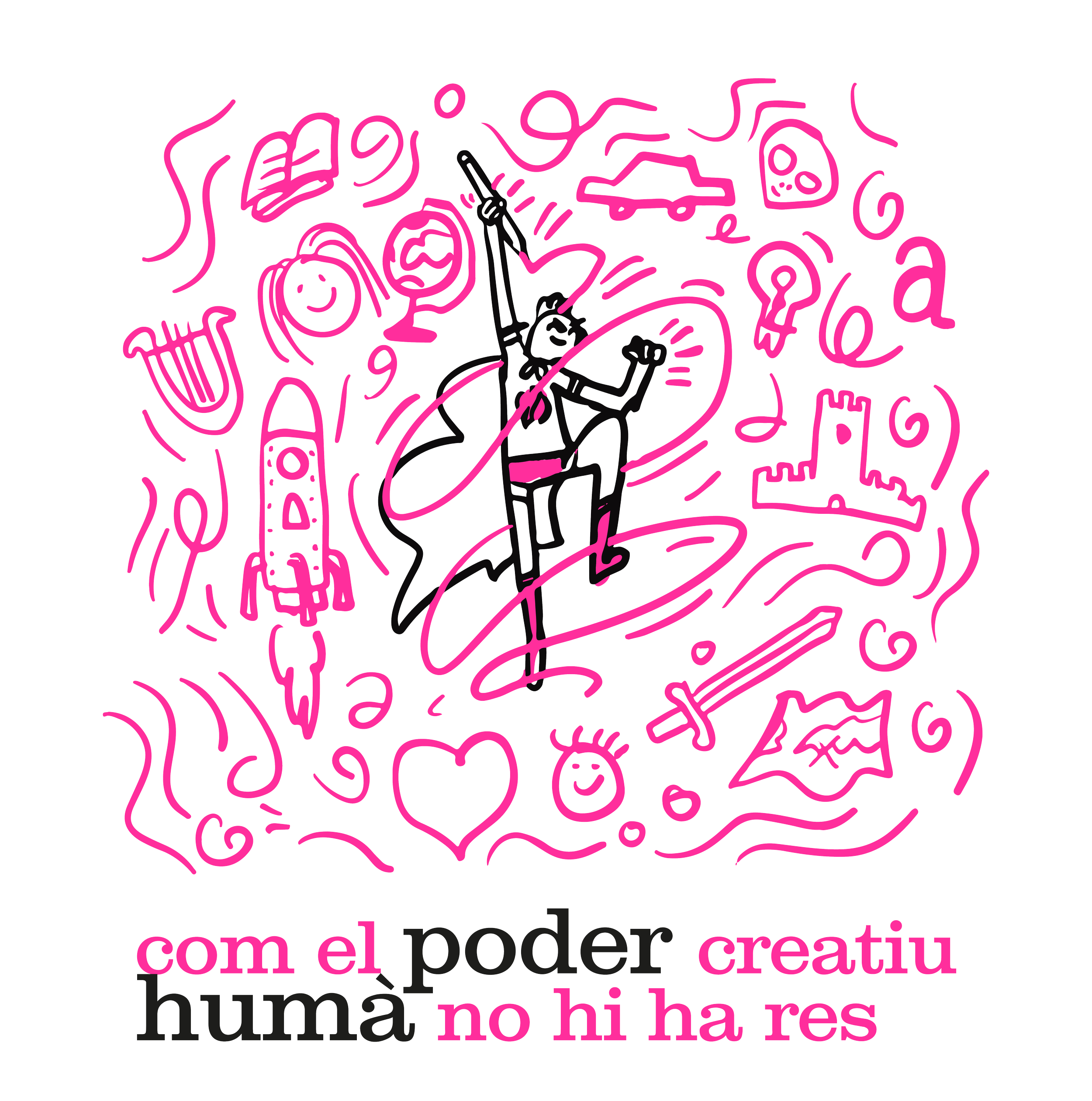 Desembre de 2025 - Com el poder creatiu humà no hi ha res, ni davant de la I.A, ni mai. Creant practicem part de la nostra humanitat. 