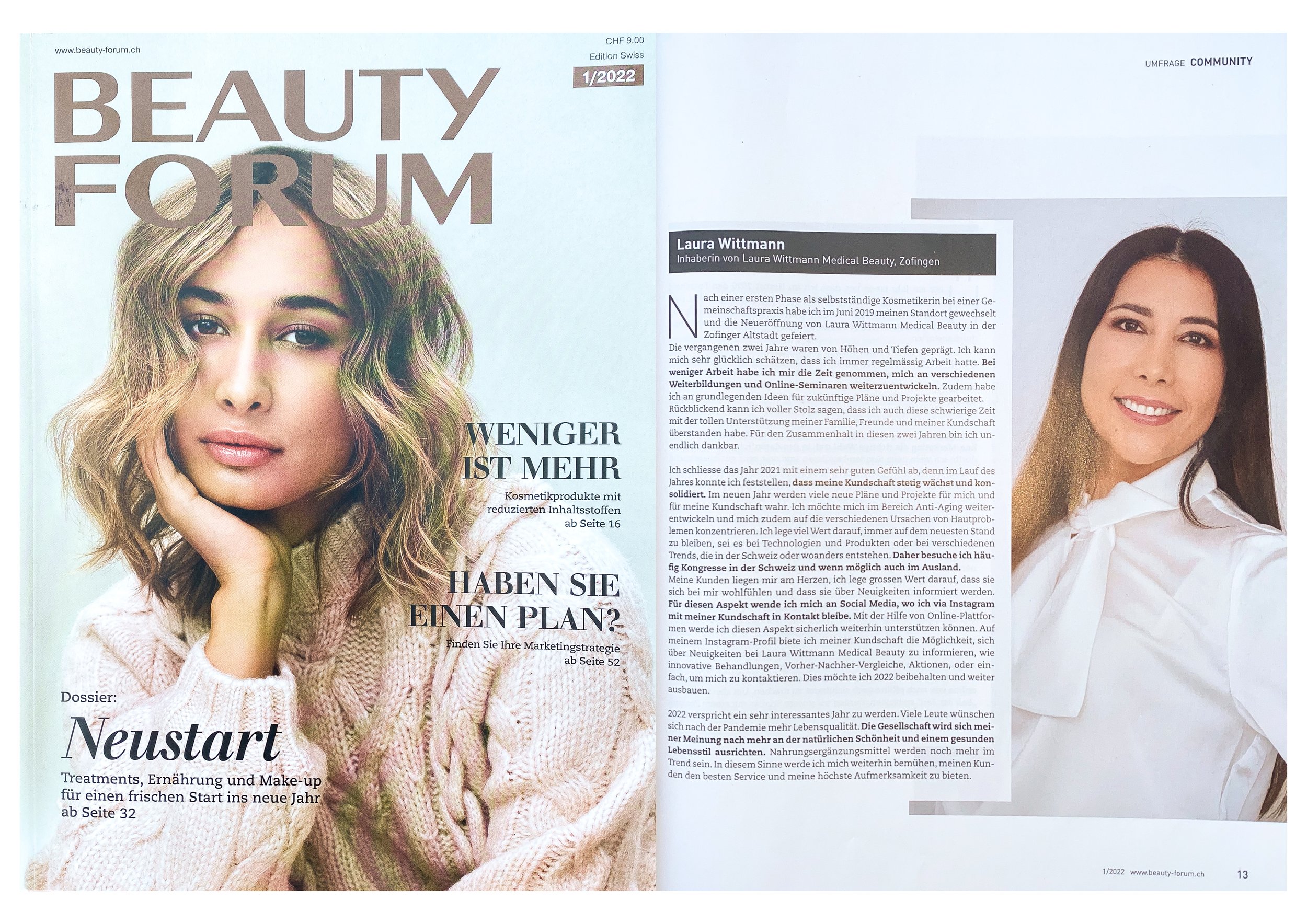 Beauty Forum Januar 2022