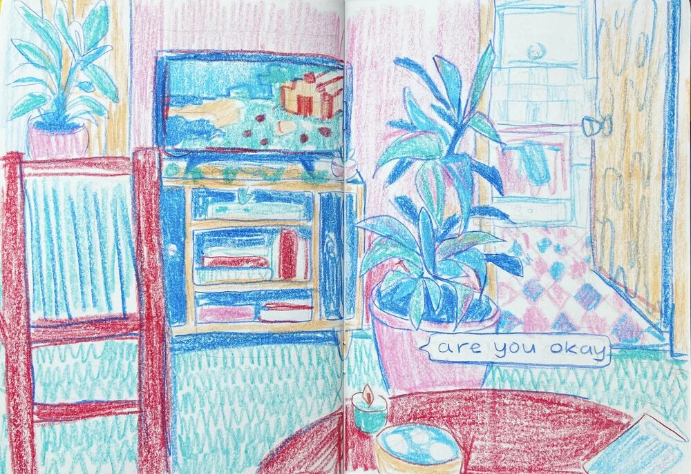Artist Bryan Mouat’s submission to Quarantzine