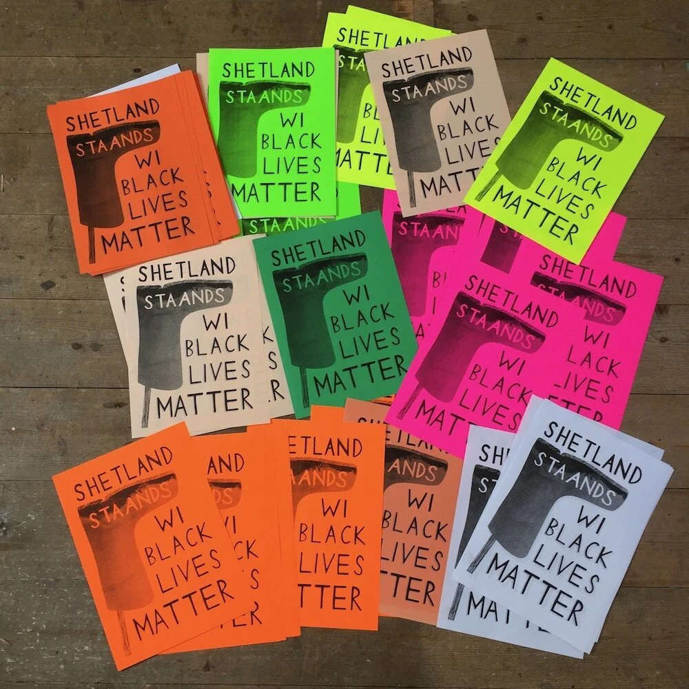 BLM Posters fresh off the press