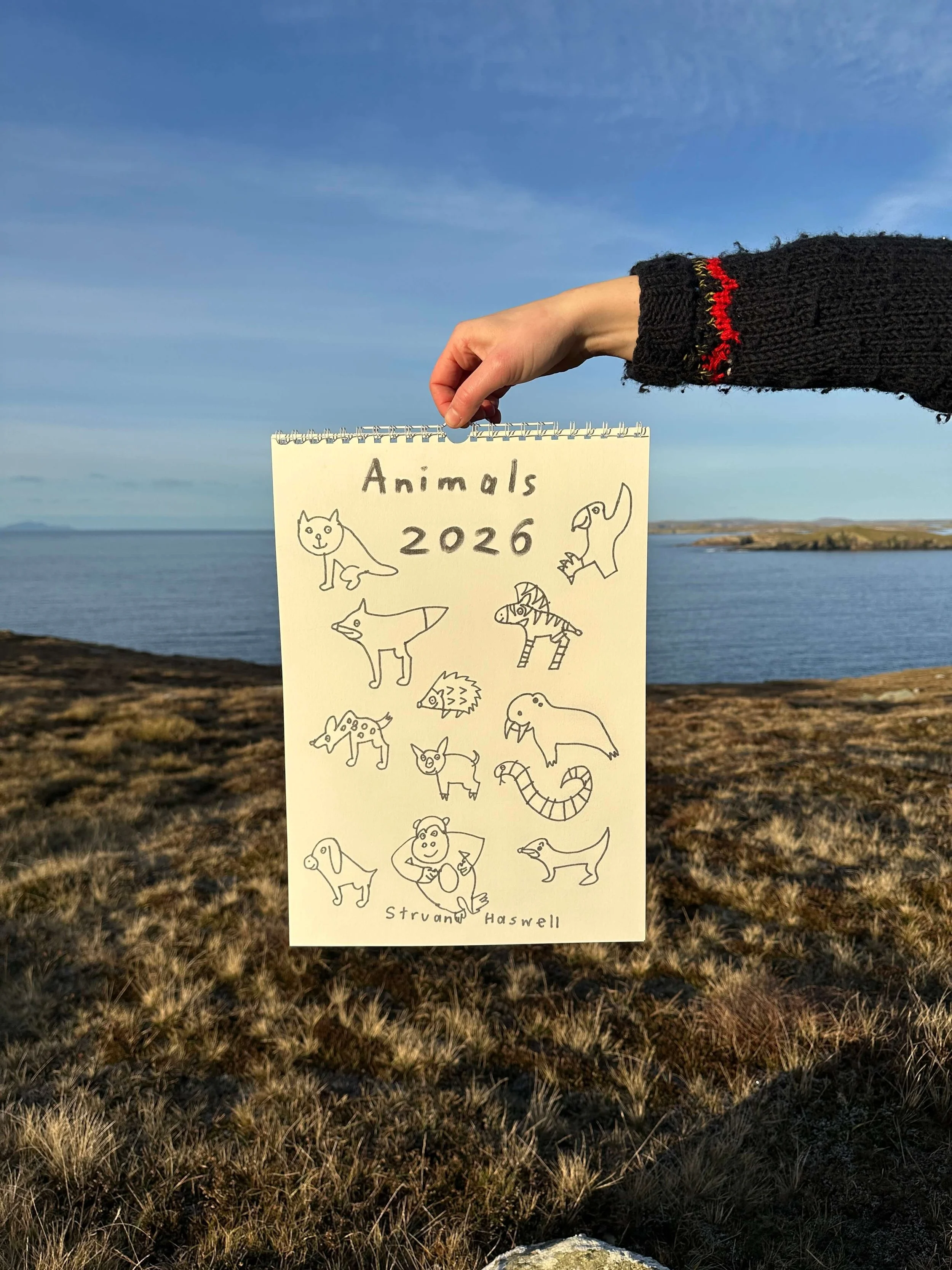 Animals 2026 Calendar