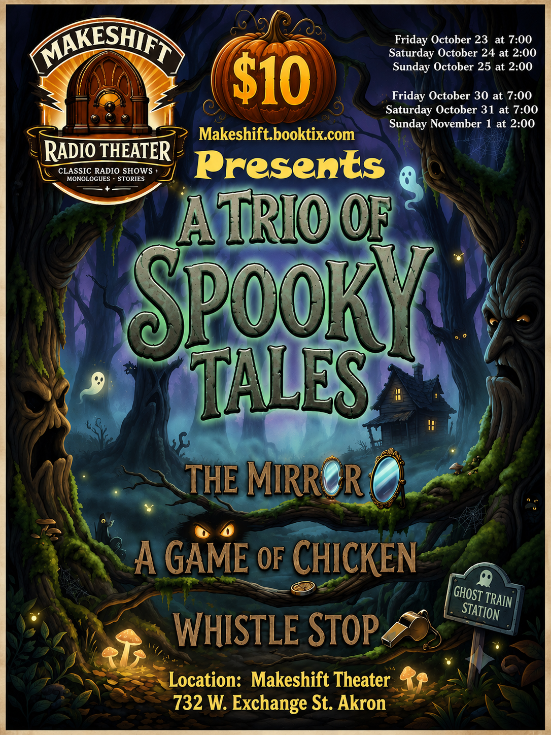A Trio of Spooky Tales 