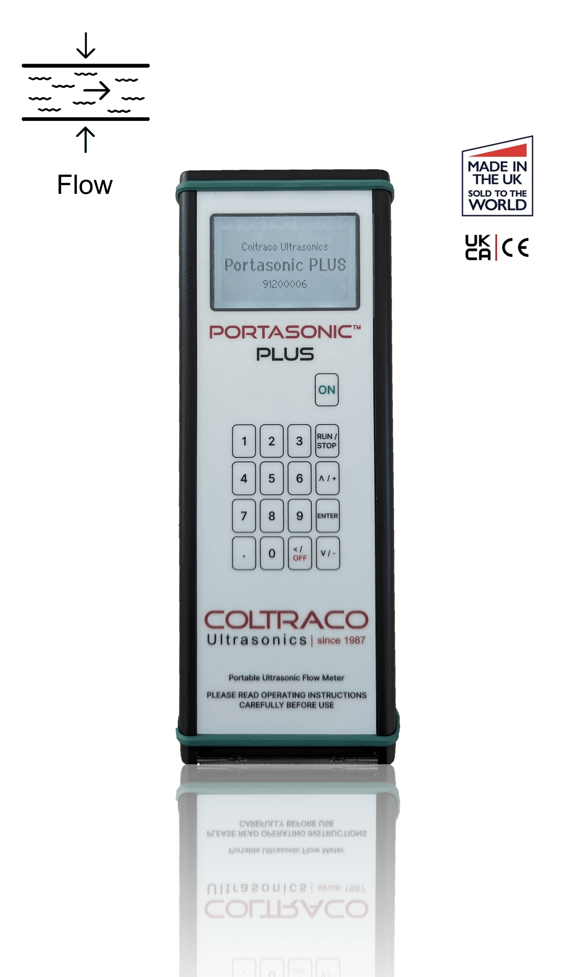 Portasonic PLUS Ultrasonic Flow Meter - Precision Flow Measurement ...