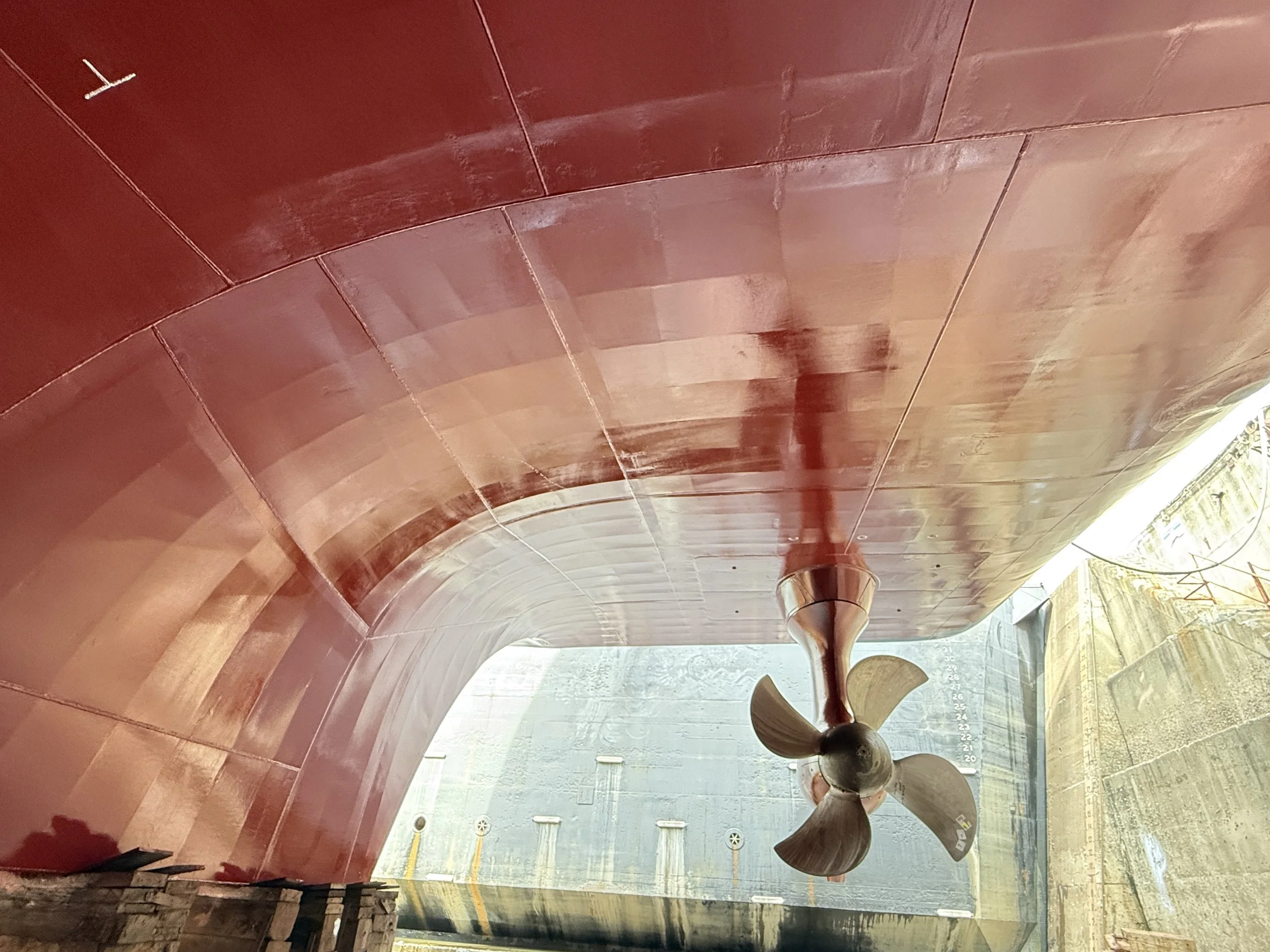 Sea-Speed hull coating — smooth hard-film surface