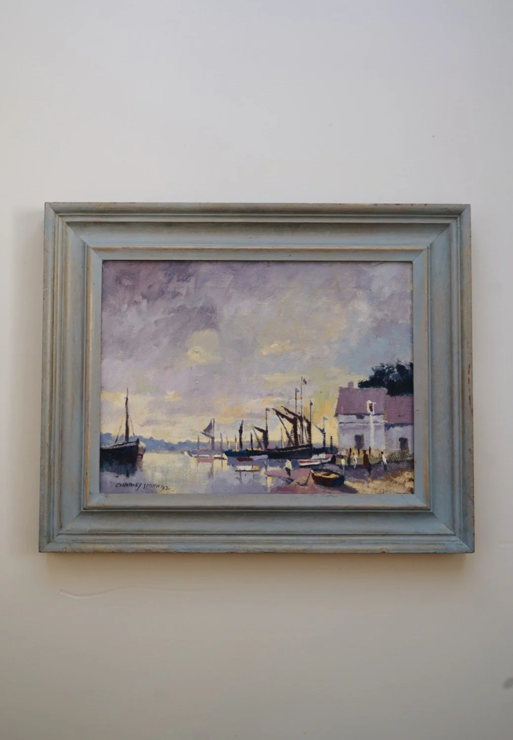 harbour at sunset | GEORGE SMITH (1913 - 2003)