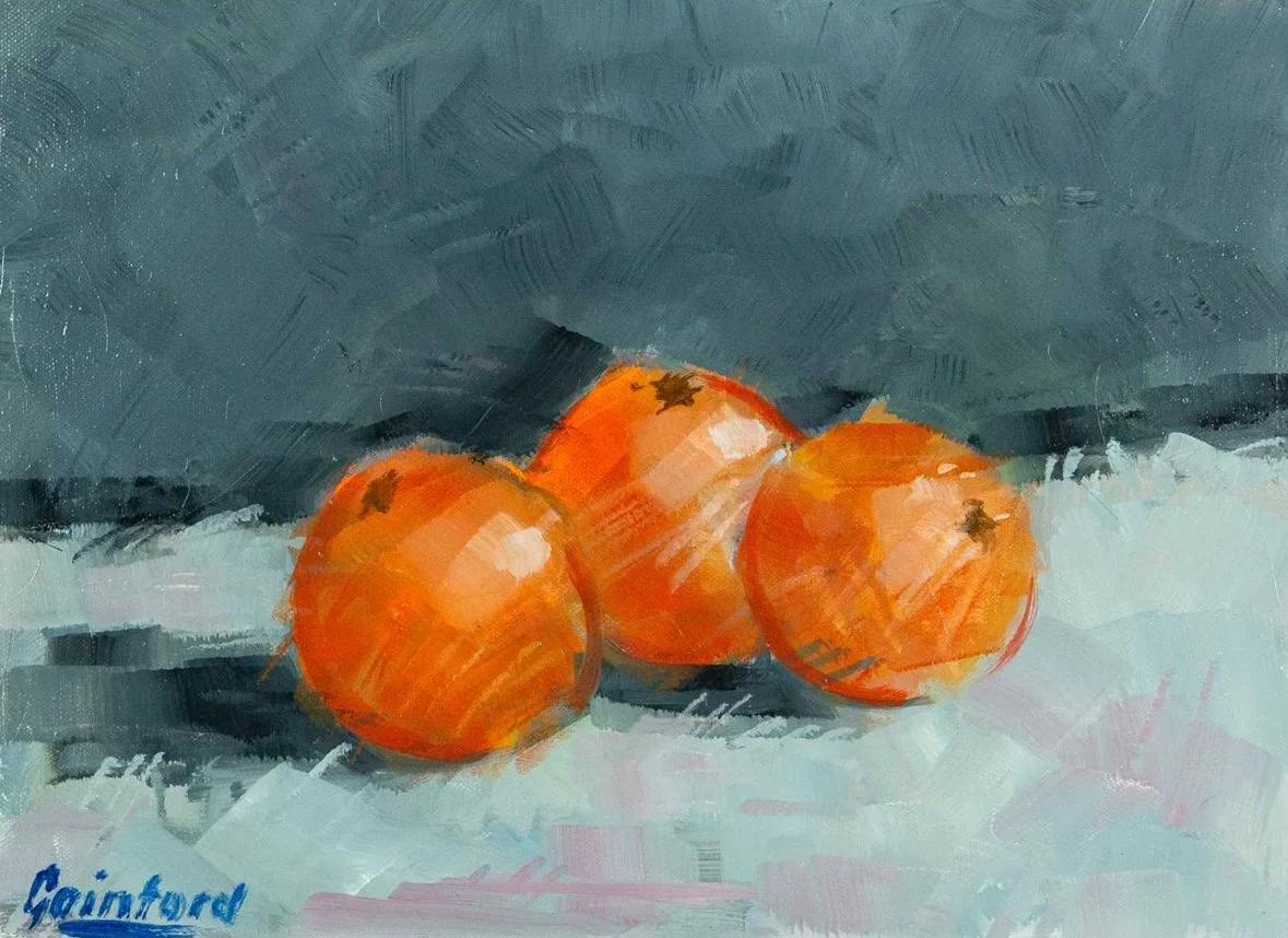 oranges | DAVID GAINFORD
