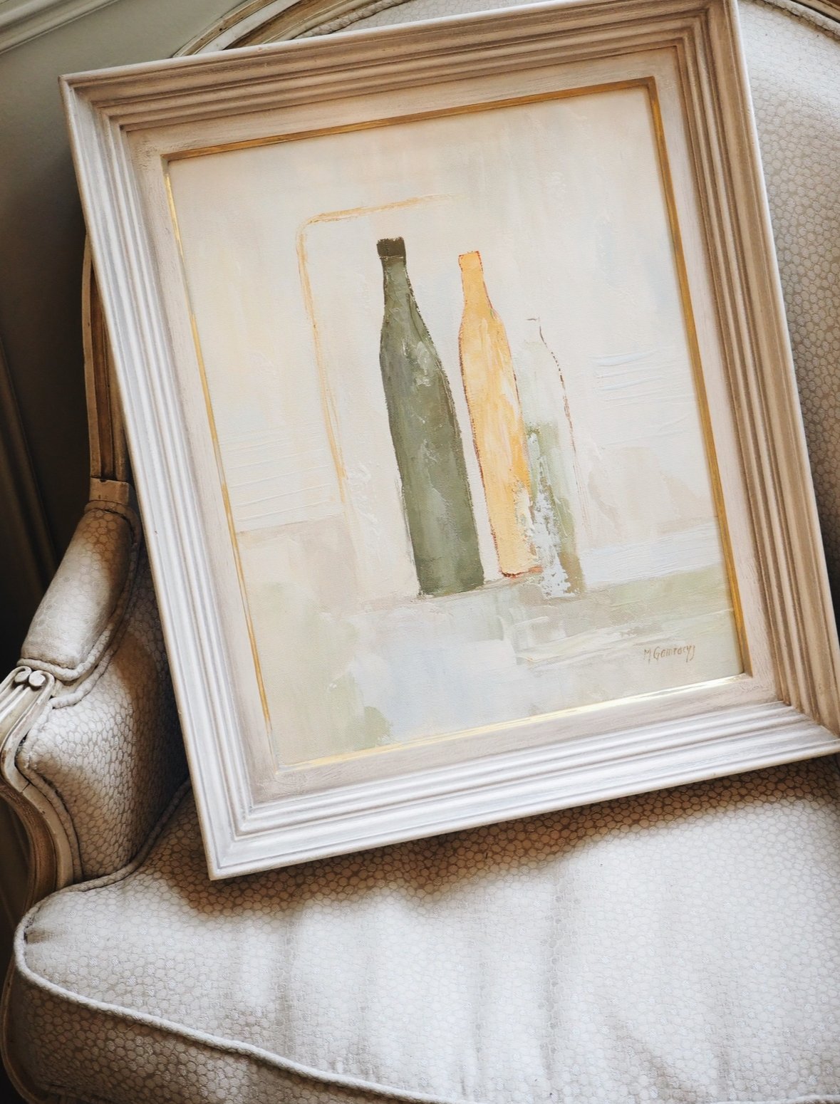 abstract still life bottles | MICHEL GAMRACY