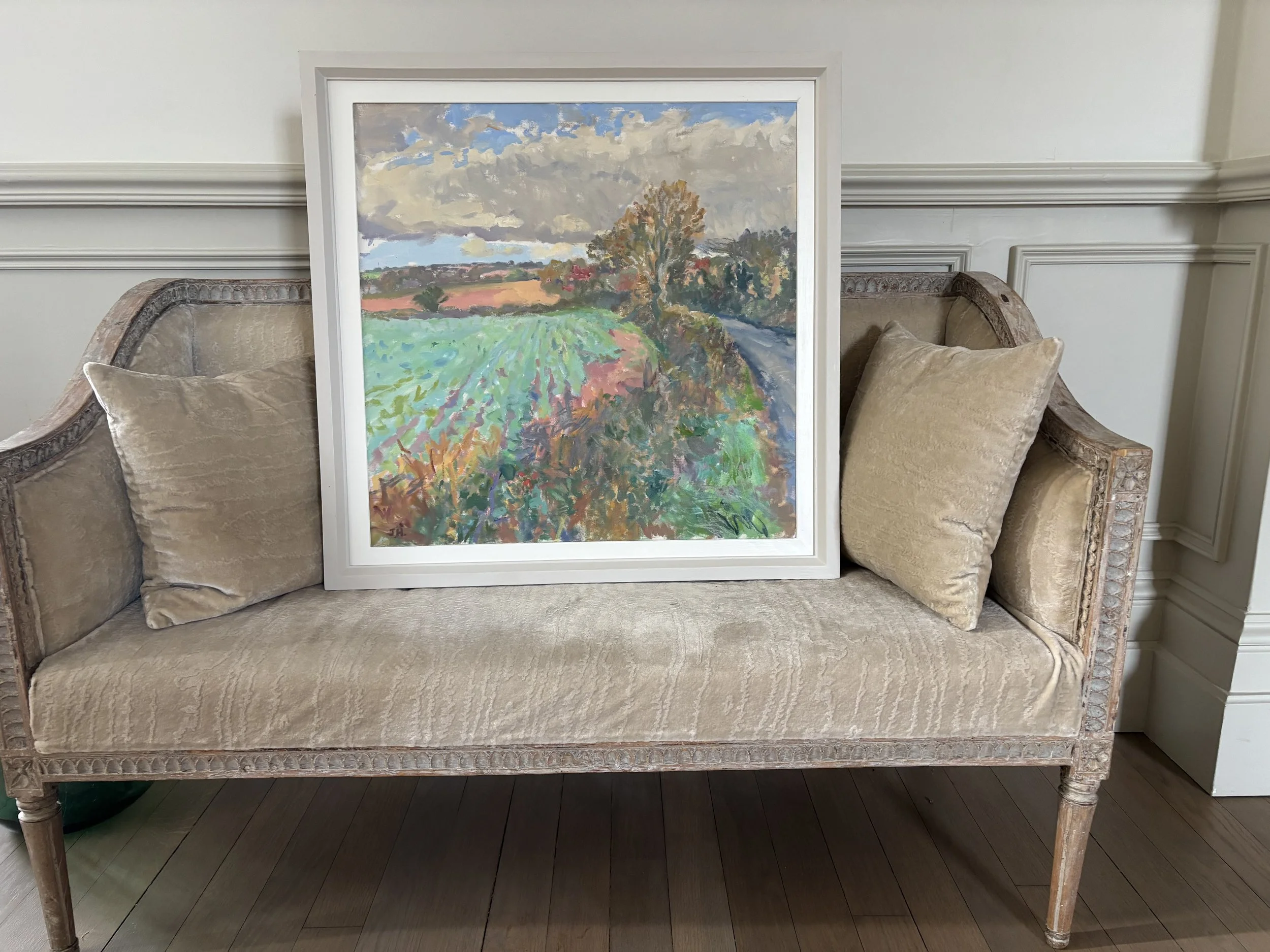 evening light across the fields | JOHN HARVEY