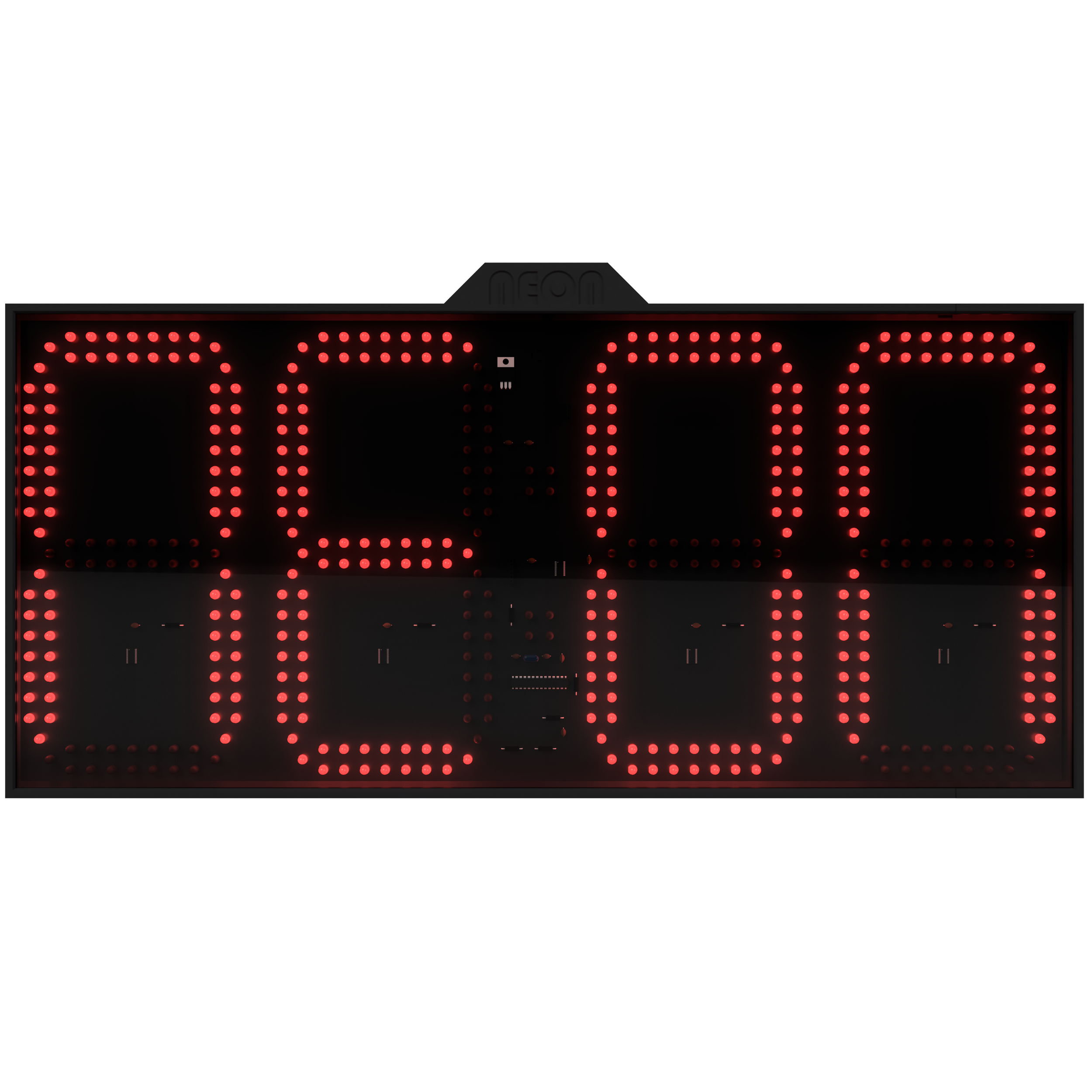 Neon Pace Clock