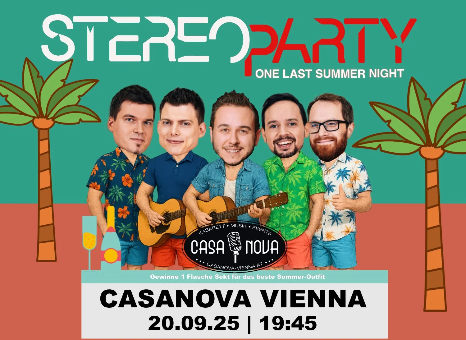 “ONE LAST SUMMER NIGHT“ – FEIERN BIS DER HERBST KOMMT!
