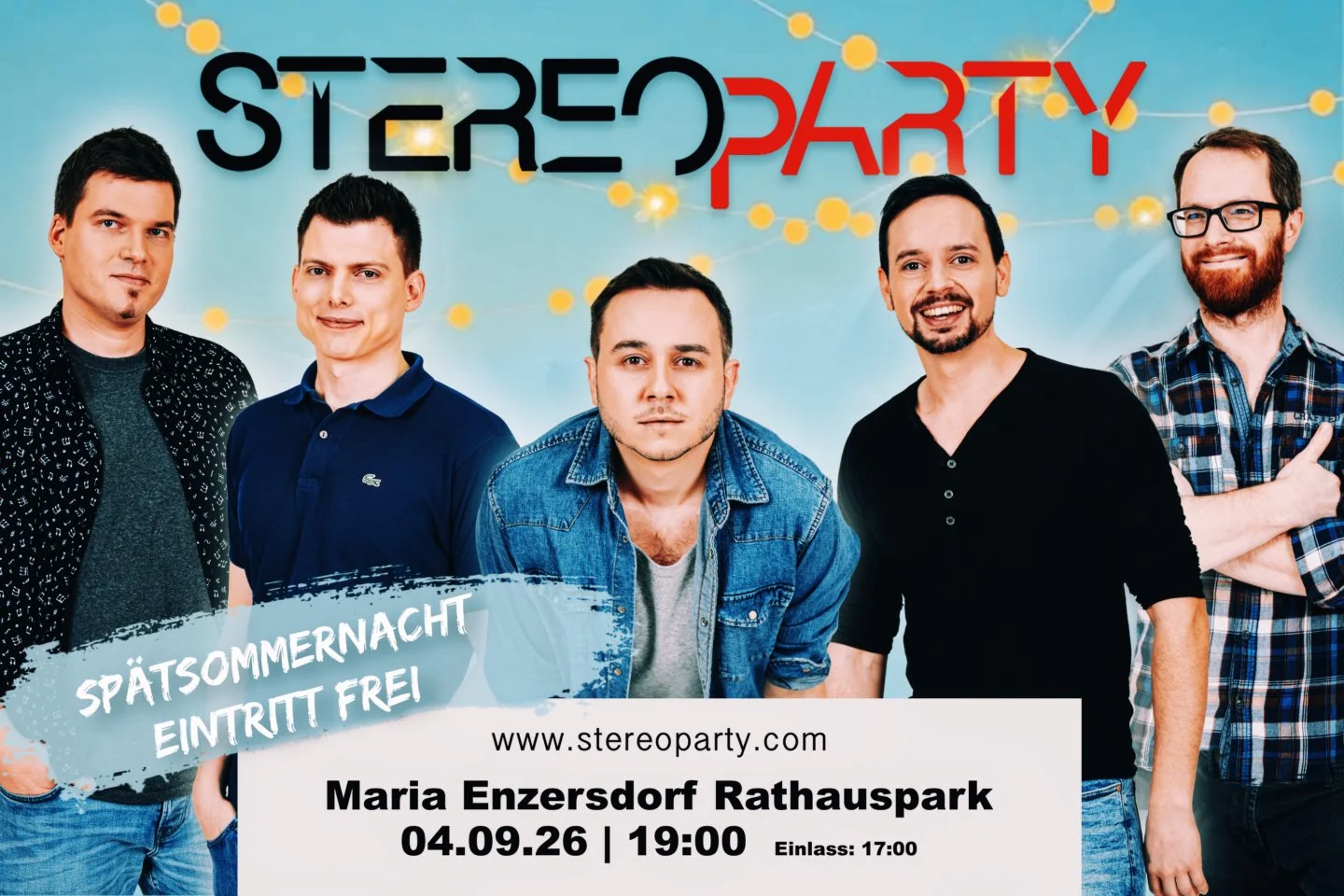 Spätsommernacht in Maria Enzersdorf // Stereoparty Live