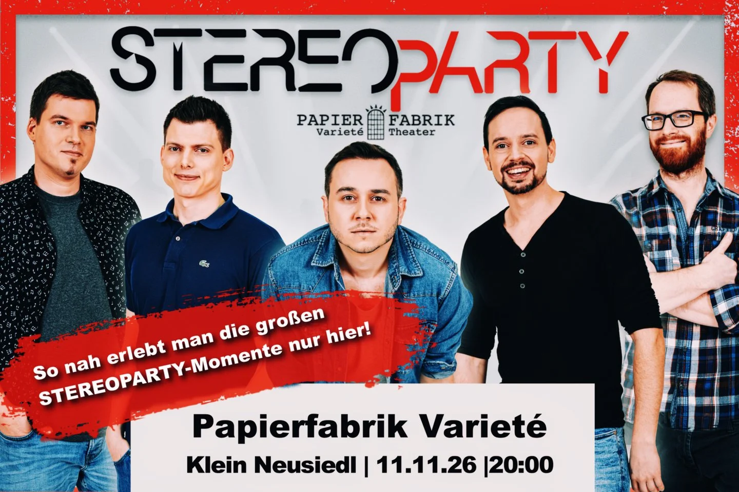 Papierfabrik Varieté // Stereoparty Live