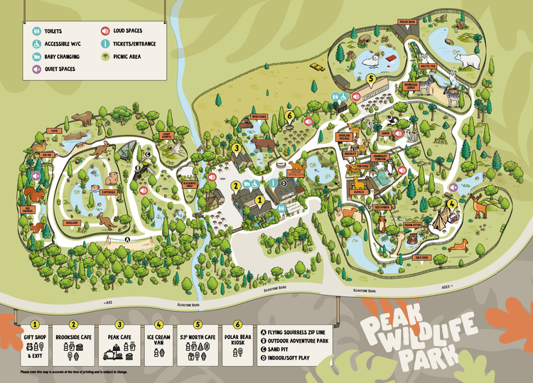 Map Peak Wildlife Park map-peak-wildlife-park