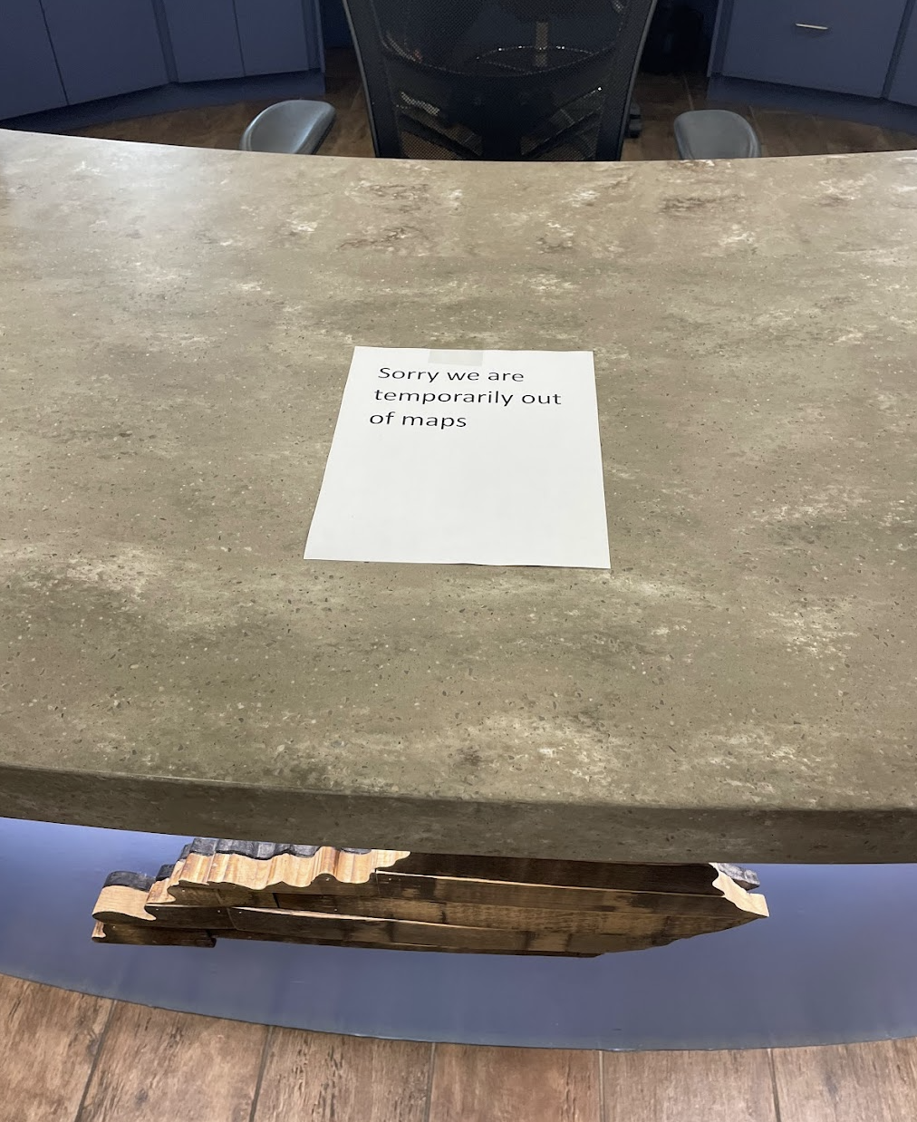 at a rest stop in KY