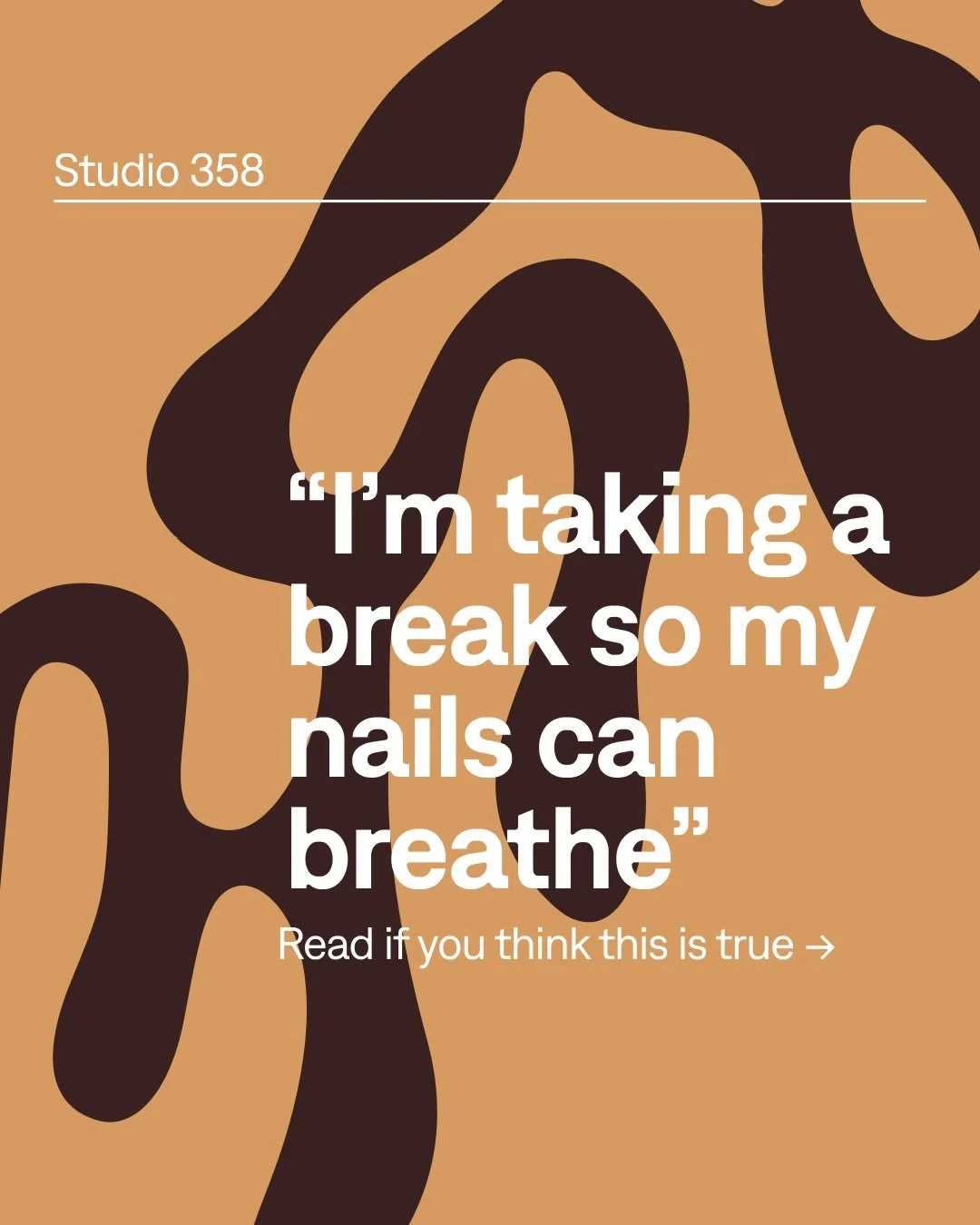 If your nails aren&rsquo;t looking so healthy, it&rsquo;s most probably not because it needs a break from polish but rather a break from overfilling, harsh removal, low quality products - and needs some hydration🧴
Let us know if you have any myths y