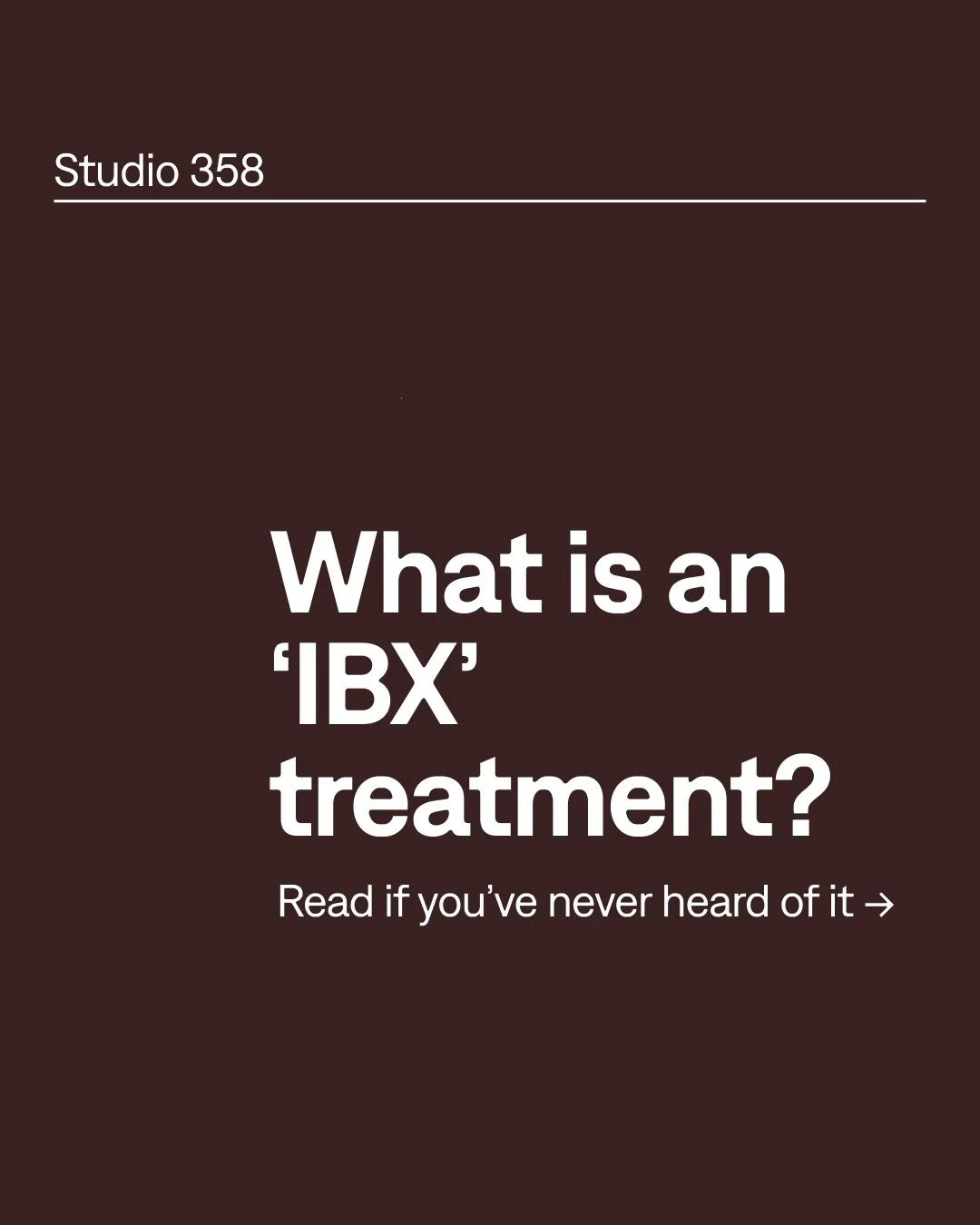 A bonding treatment for your natural nails.
Strength from within, not on top.

IBX &mdash; coming soon at Studio 358.
.
.
.
.
.
#nail #nails #ibx #ibxtreatment #nailsofinstagram