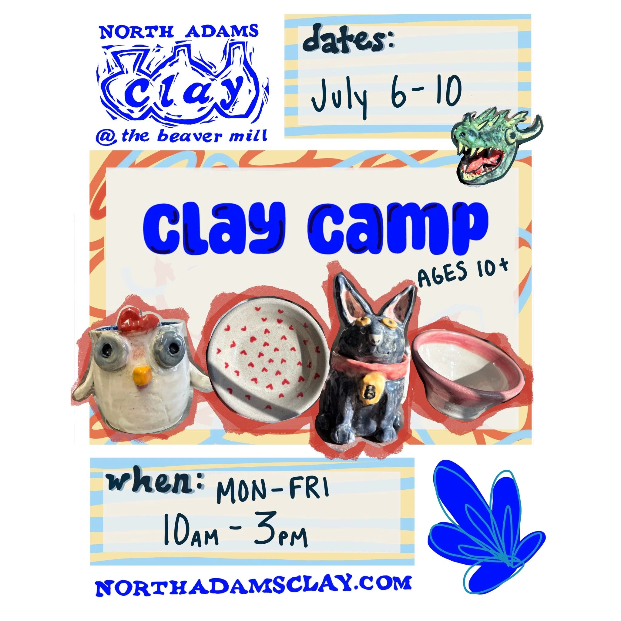 July: Clay Camp [sliding scale] (Copy)