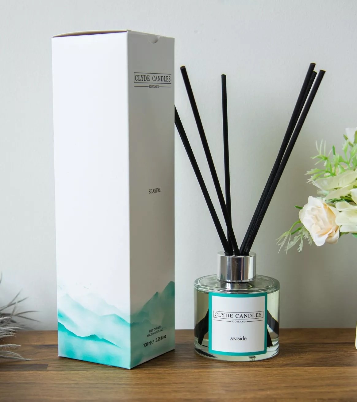 Seaside Reed Diffuser by Clyde Candles.