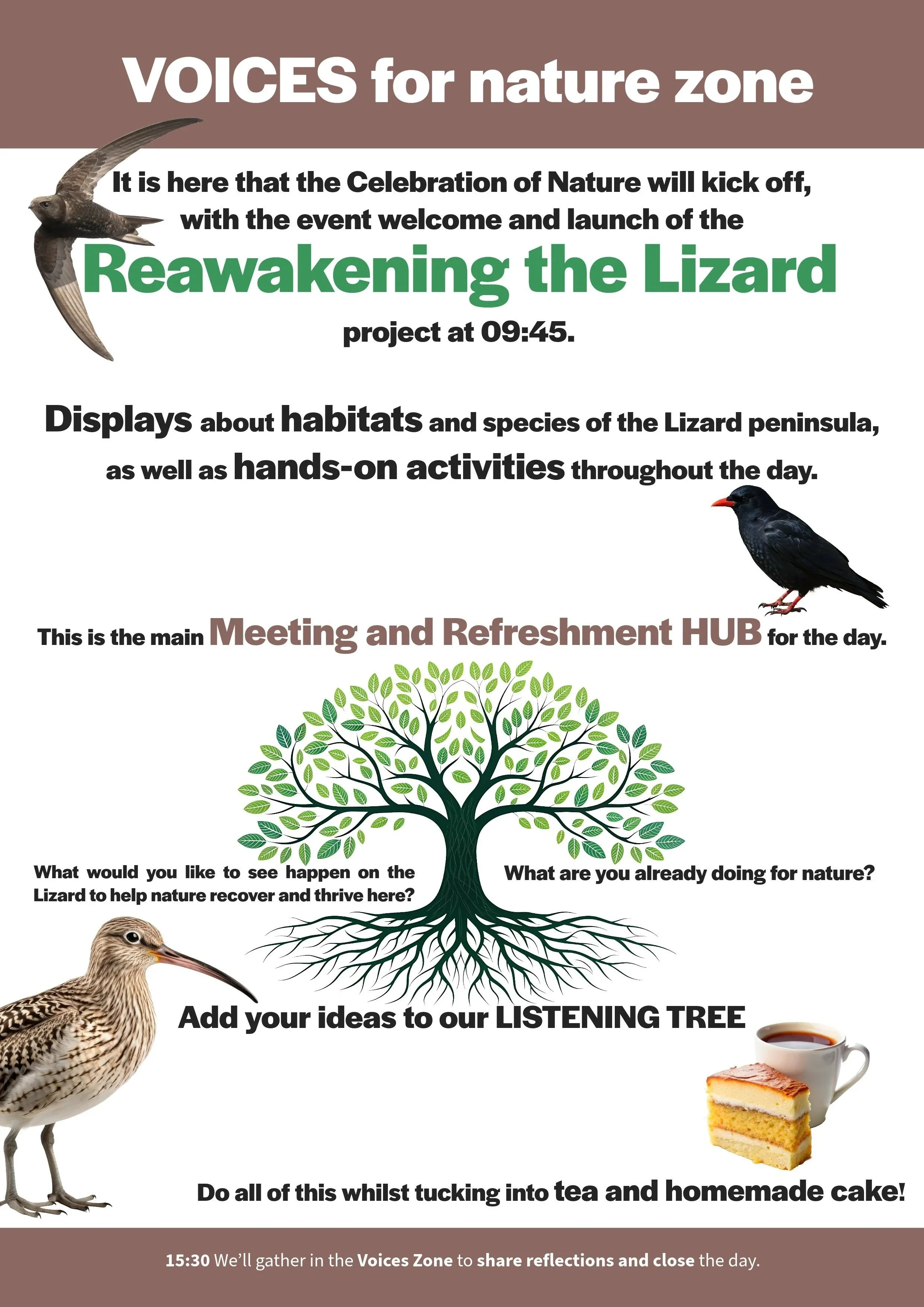 Wasson in the VOICES for NATURE zone?