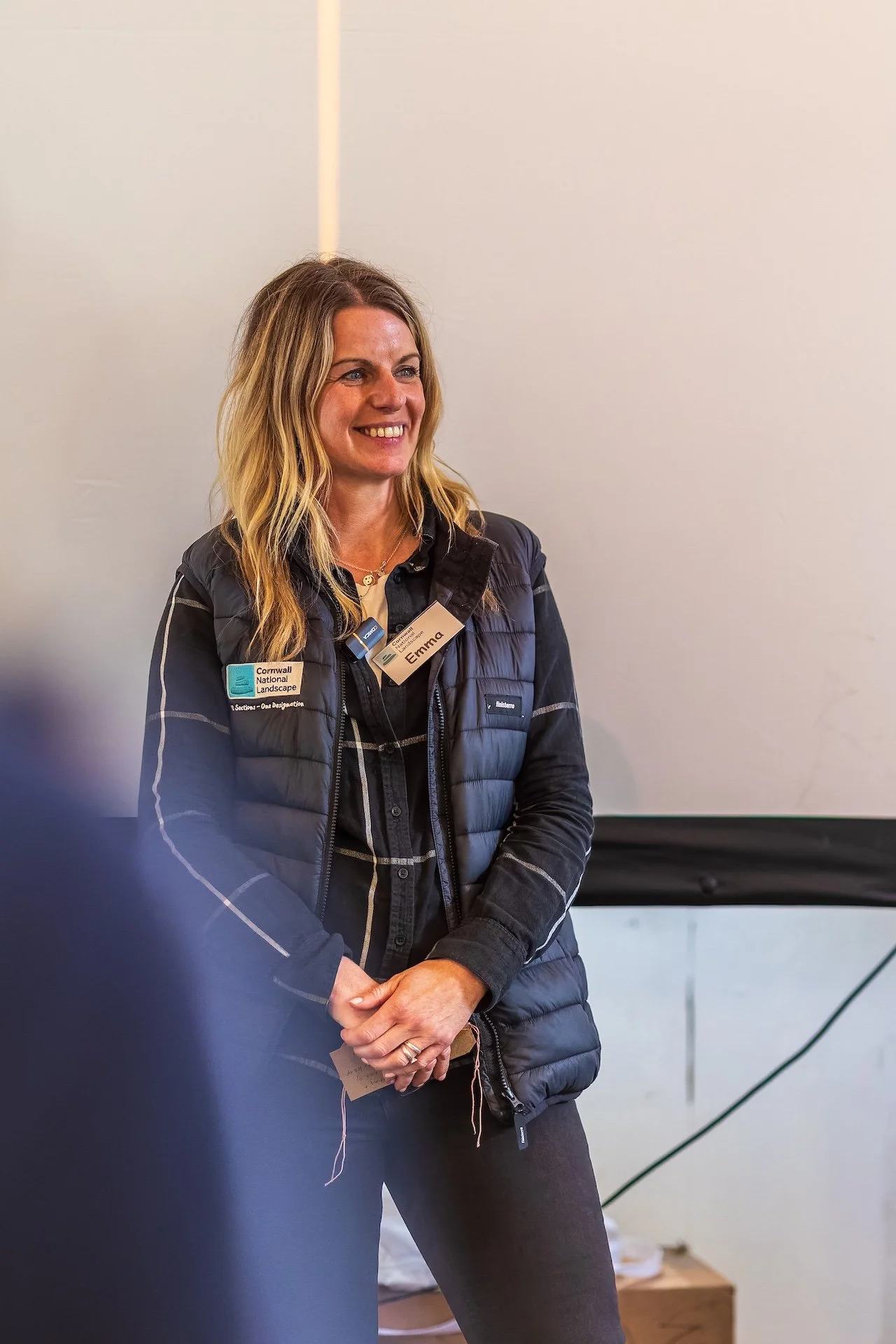Emma summing up, photo:Fin McDonald 