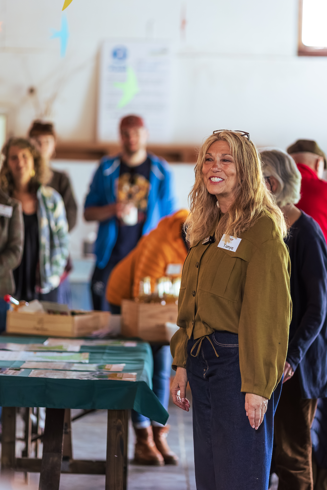 Tanya in Camel Barn, photo:Fin McDonald