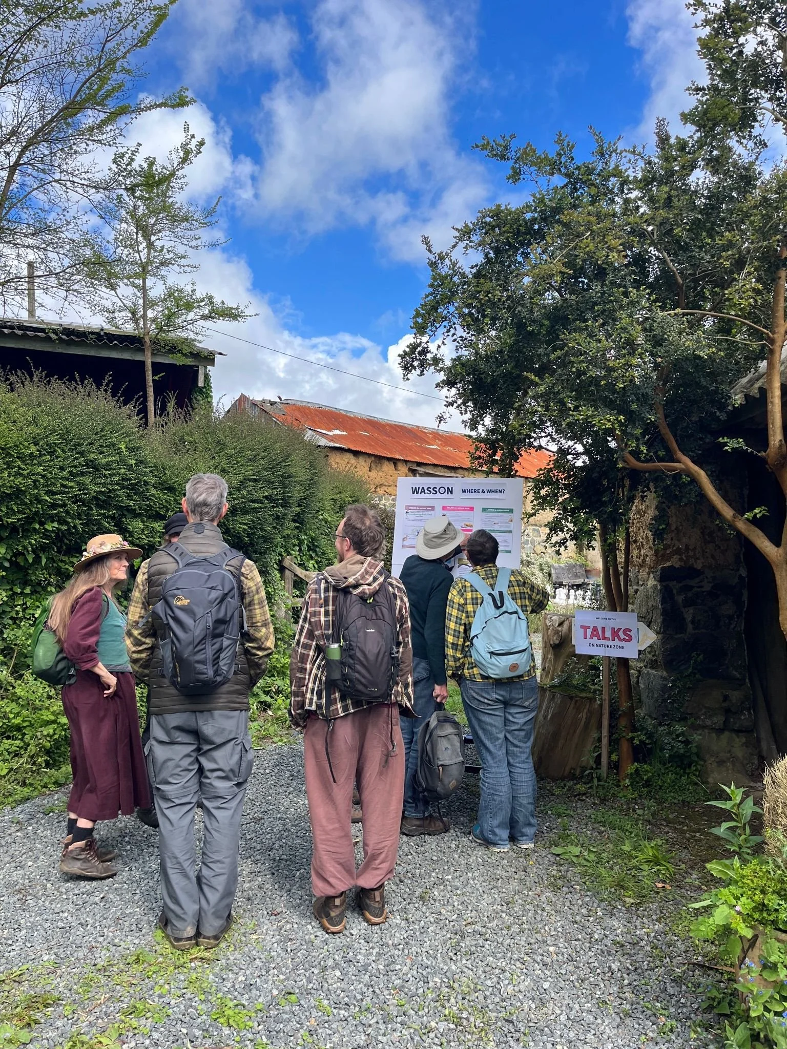 A choice of talks in the Talks Zone
