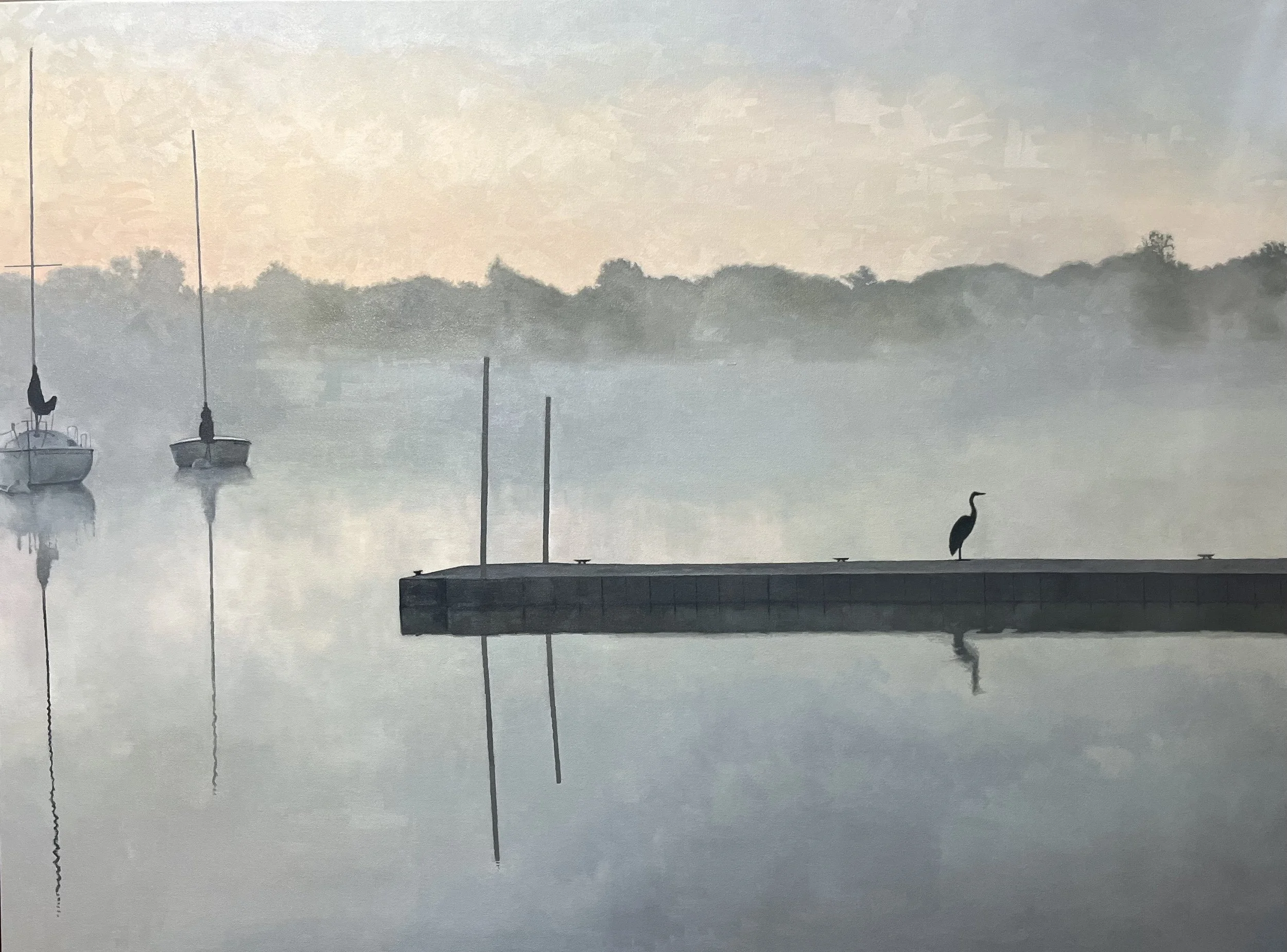 Fog on Lake Nokomis