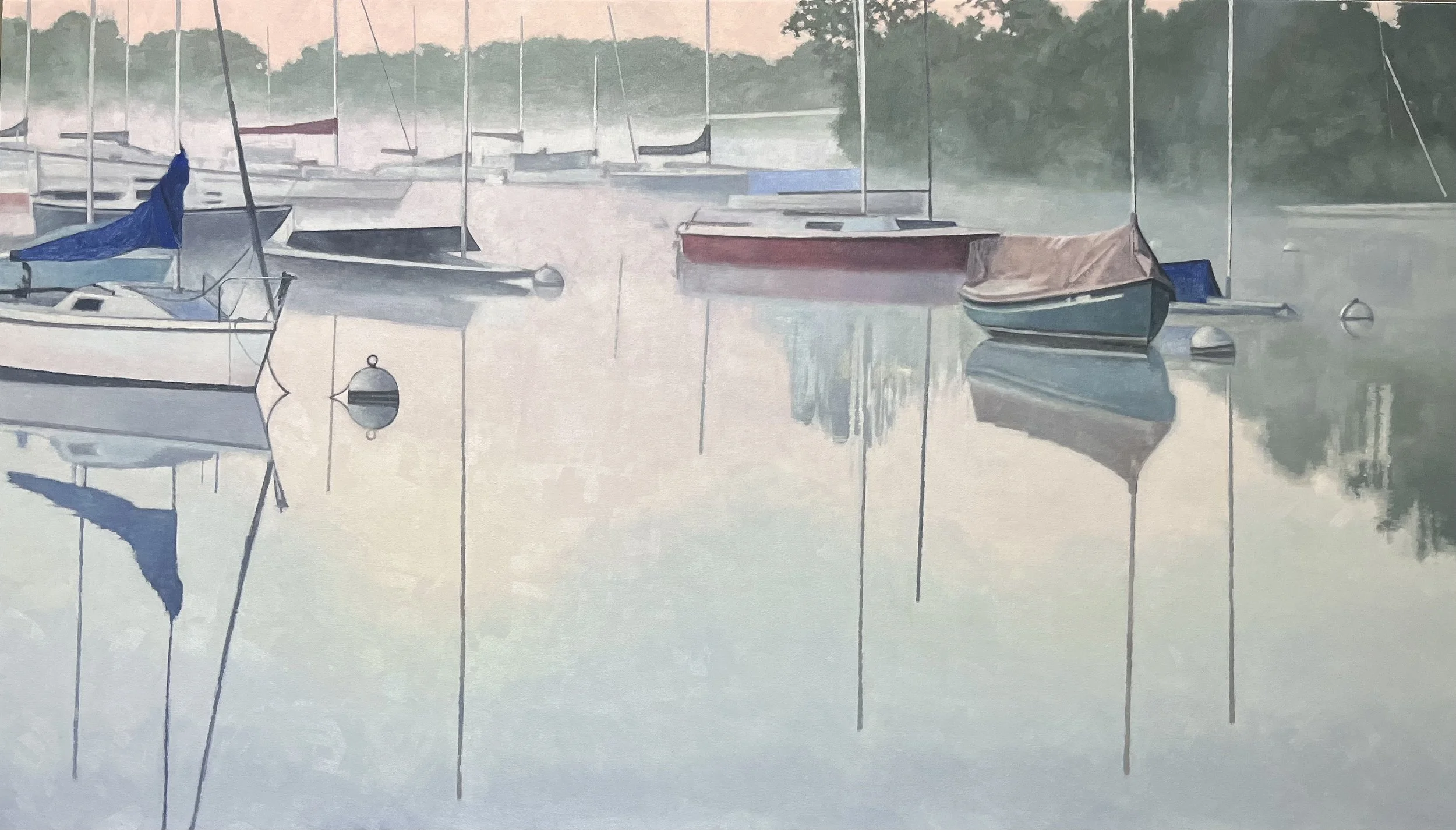 Pastel Morning on Lake Nokomis
