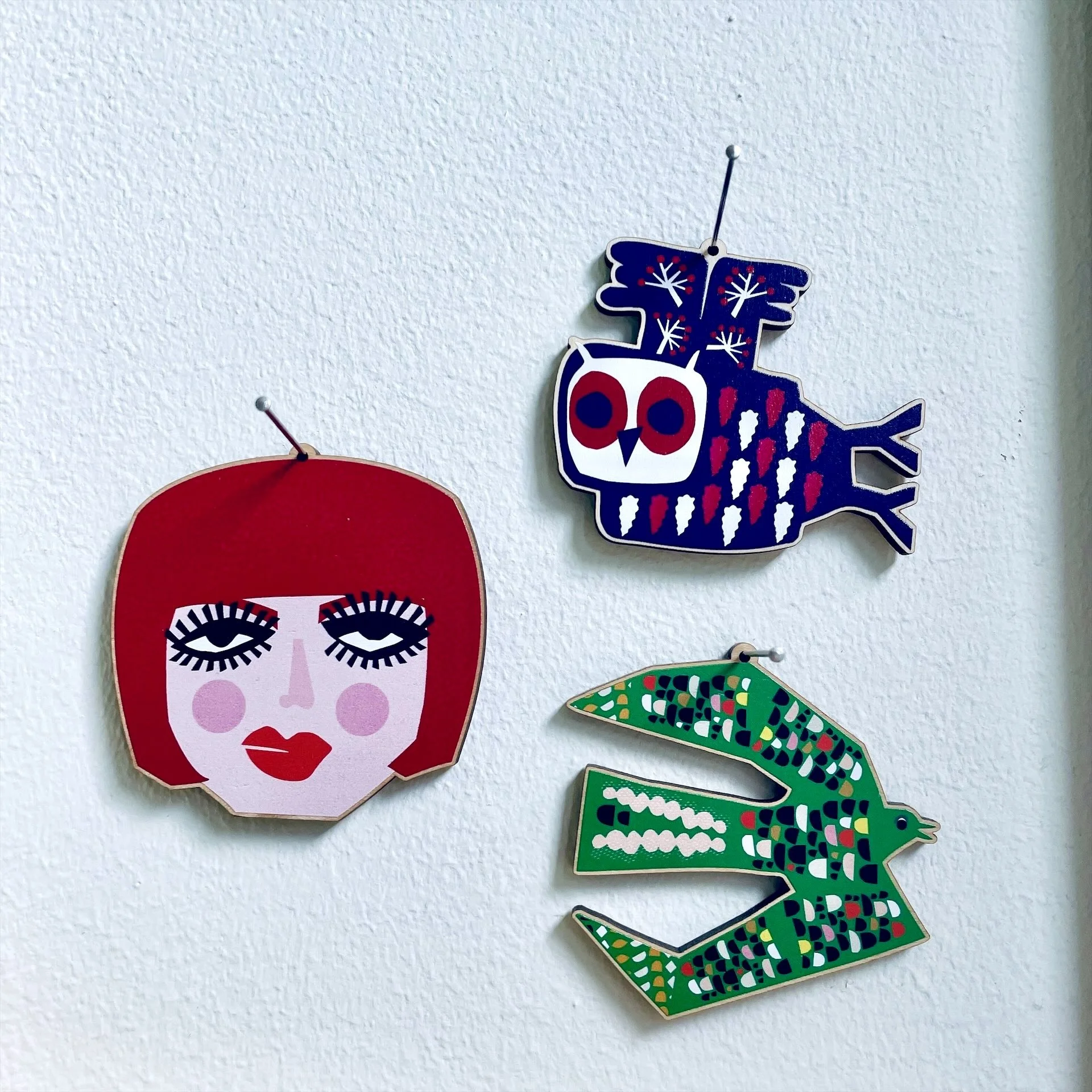 mini wooden wall art Sabeth Elberse Studio