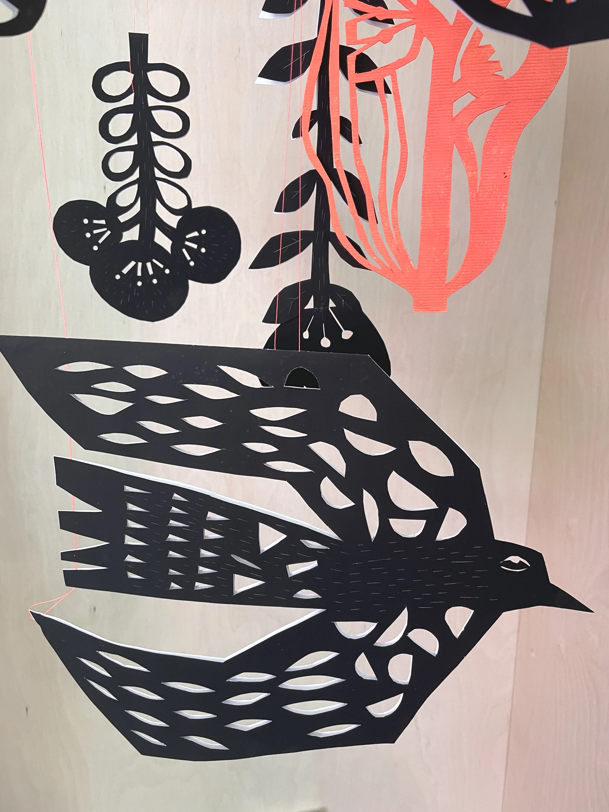 mobile papercut Sabeth Elberse studio