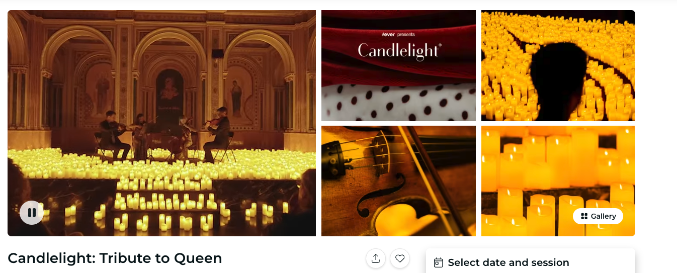 Queen and Adele Candlelights