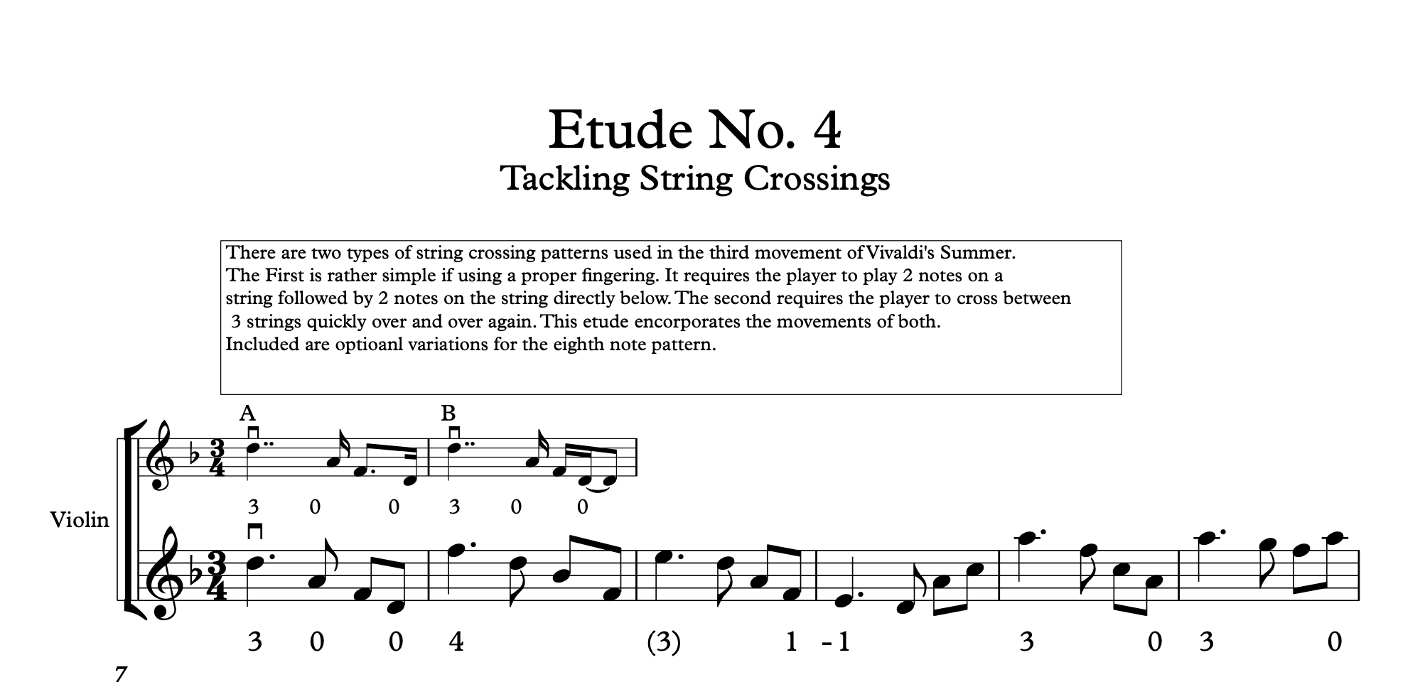 Summer Etude No. 4