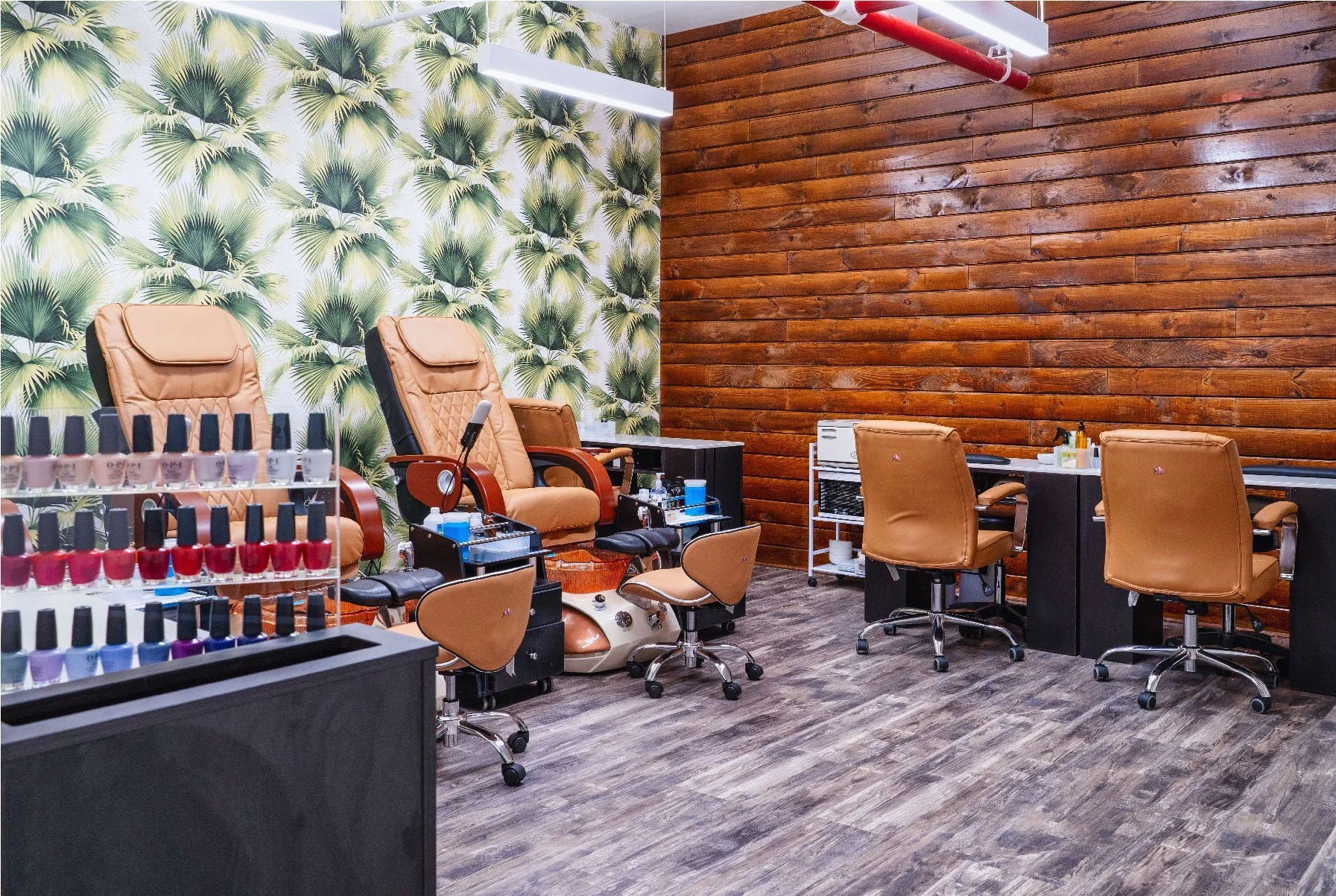 Manicure and pedicure seats for a couples spa in NYC (Copy)