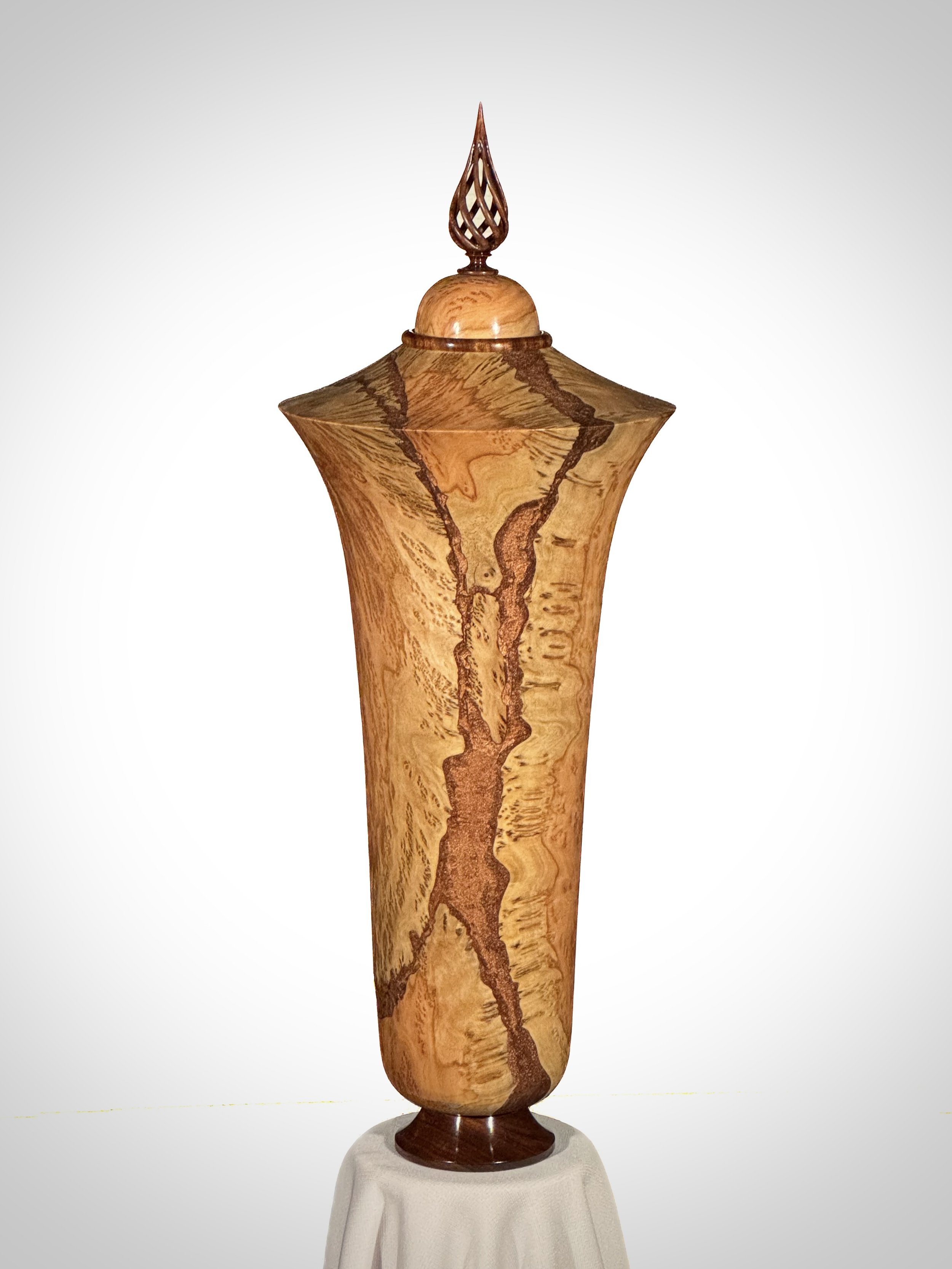 Maple Burl Urn