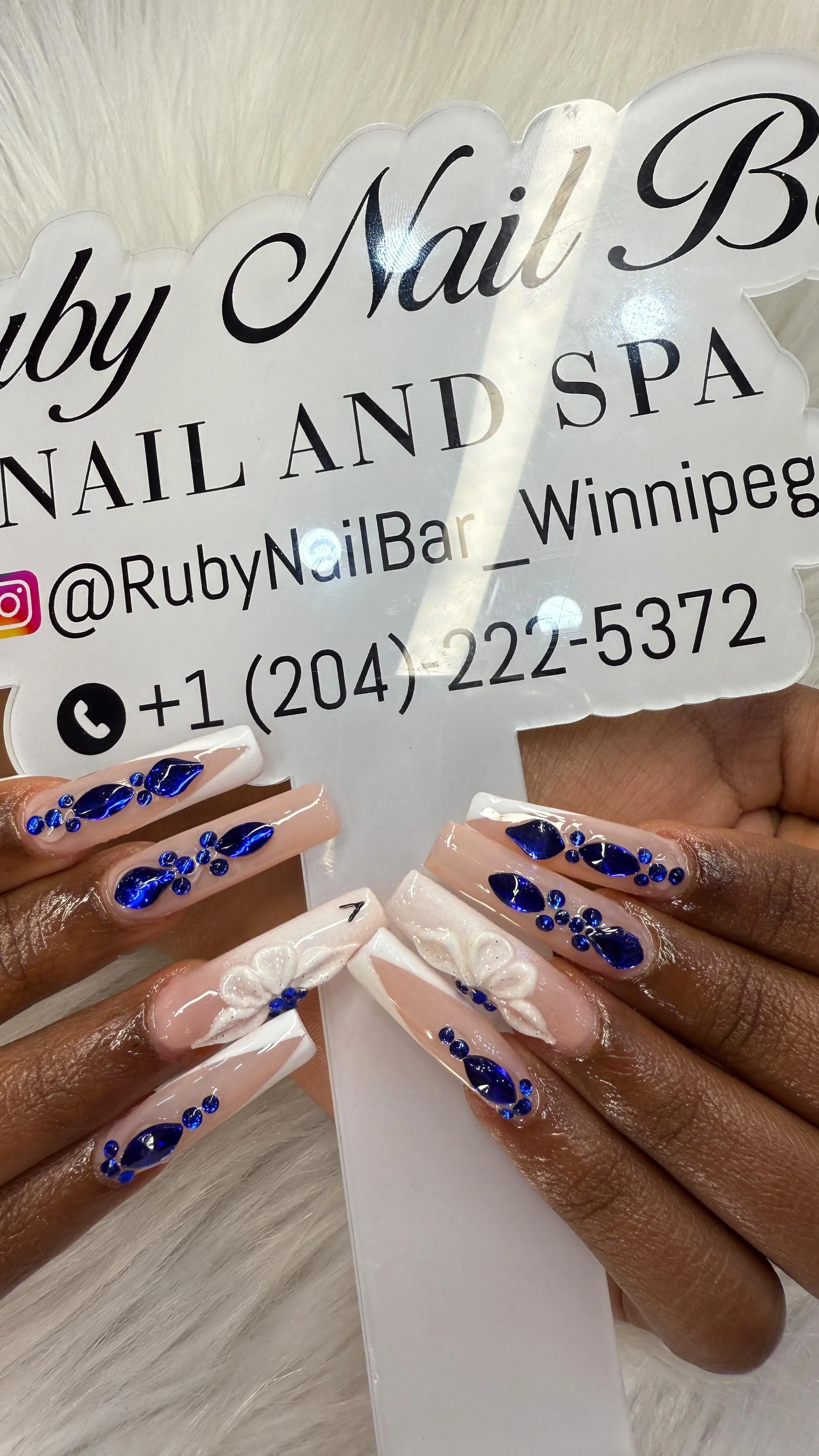 Saphire Babies 💙
-
🌺Ruby Nail Bar
Nails.Spa.Waxing.HeadSpa
📍: Ruby Nail Bar
🛖: 855 Regent Ave W, Winnipeg MB
📞: (204) 222-5372
⏱️: Mon - Fri, 10:00AM -7:00PM
Sat - Sun, 10:00 AM - 6:00PM
Call or Book online!
Walk-Ins are always welcome..
#r