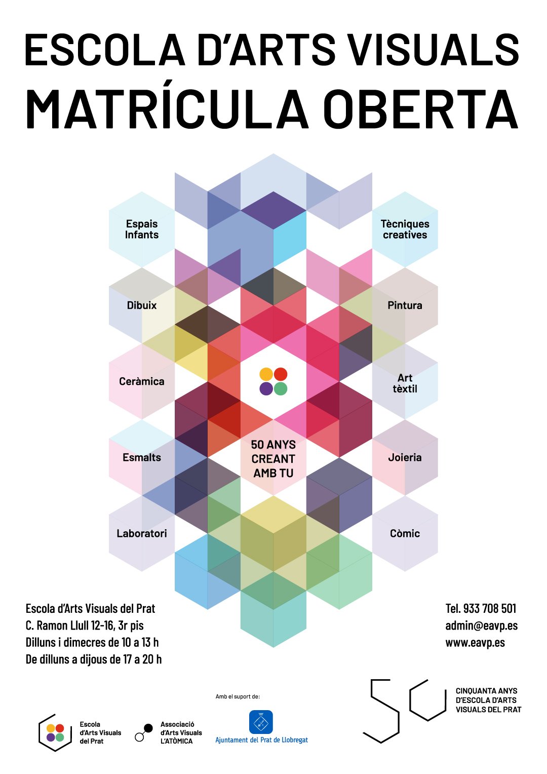MATRÍCULA OBERTA | Escola d'Arts Visuals del Prat | 2026
