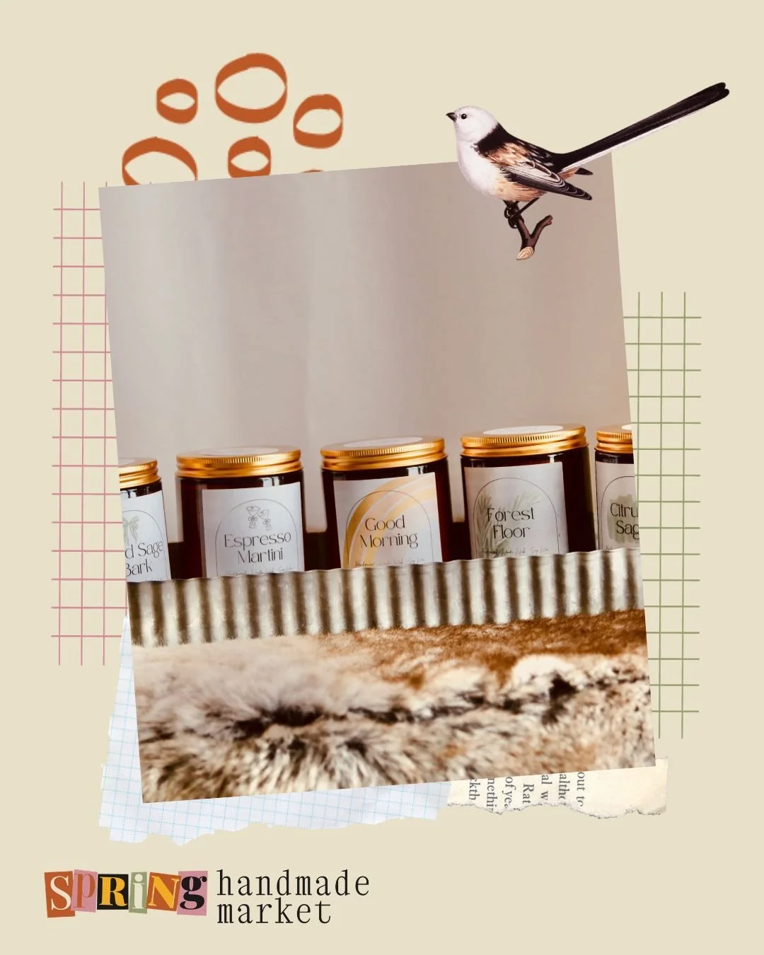 Bring warmth and luxury to your space with handcrafted candles from The Lux Candle Bar. 🕯

Crafted right here in Sudbury and with an array of lovely scents, you'll easily find your new favourite when you visit their booth at the upcoming Spring Mark