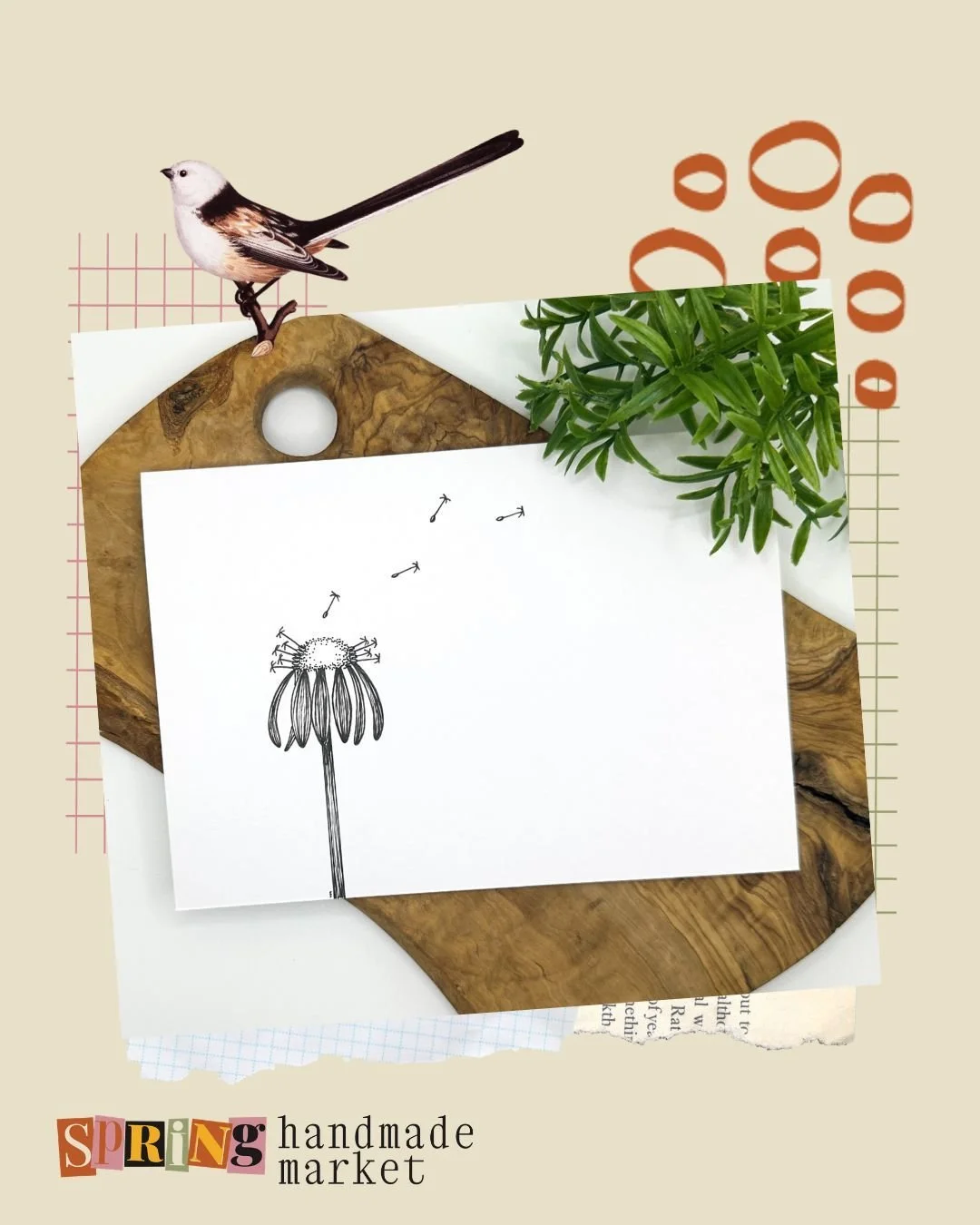 Mass produced stationary? Nope. That's a Delight draws each and every one of their cards by hand. It's not a card, it's a piece of art. 

Pick up the perfect card for Mother's Day, Father's Day, and upcoming birthdays from That's a Delight at the MN 