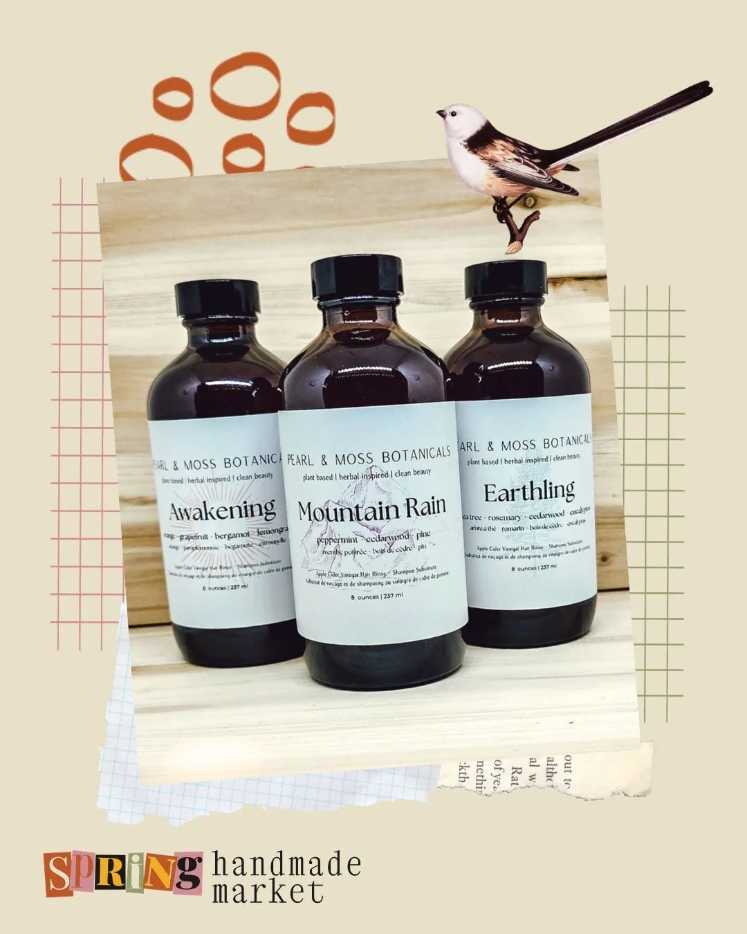 Need to relax after this crazy winter? 
@pearlandmossbotanicals has got you covered!

Herbal inspired, eco-friendly, plus downright beautiful - their products are perfect for soothing irritated, dry winter skin.

We can't wait to shop their new relea