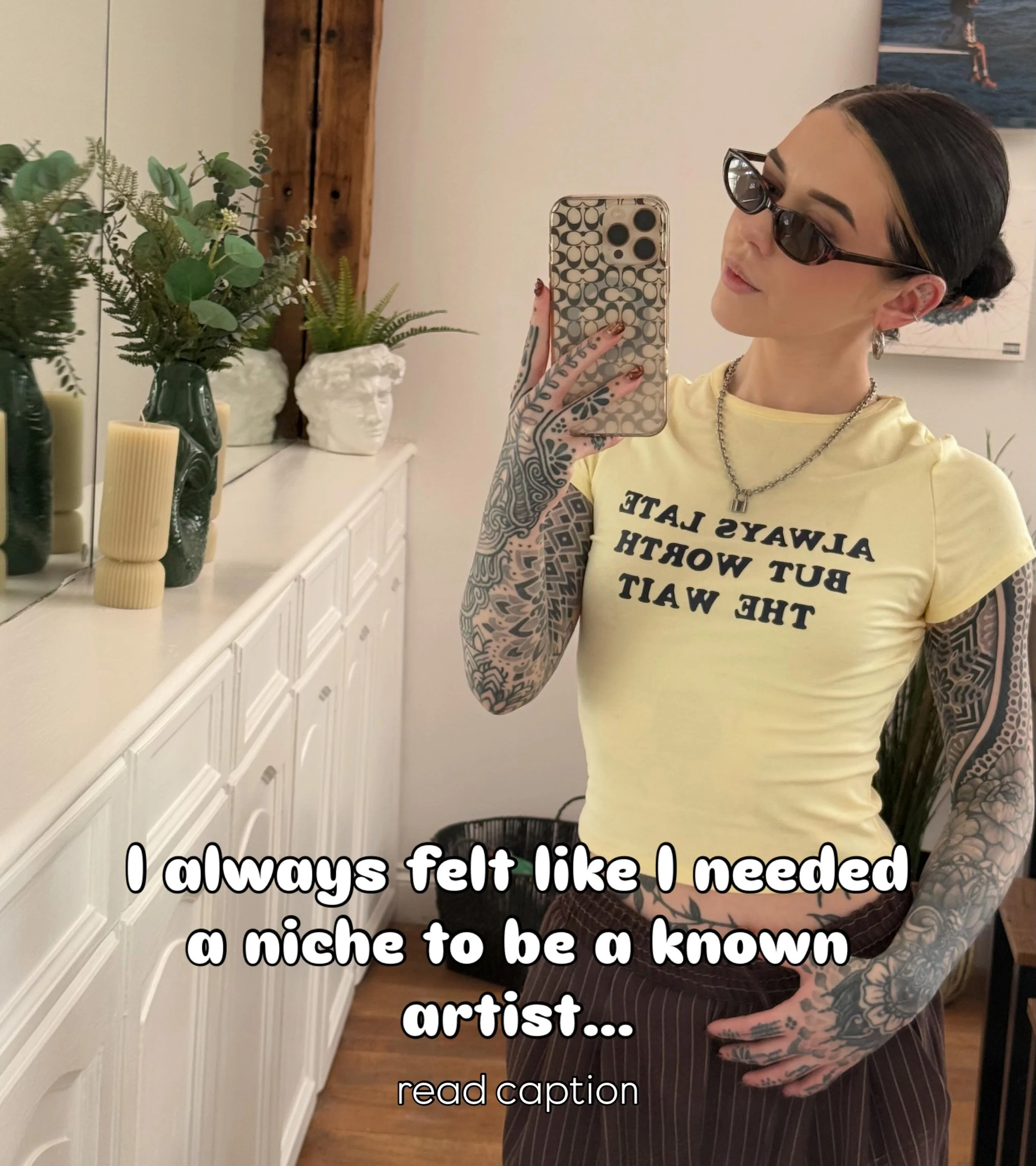 I used to think I had to &ldquo;niche down&rdquo; to be a real artist.
Like I needed one clear style, one lane, one thing to be known for.

But the more I create, the more I realise&hellip;
my style is already in everything I do - it just shows up in
