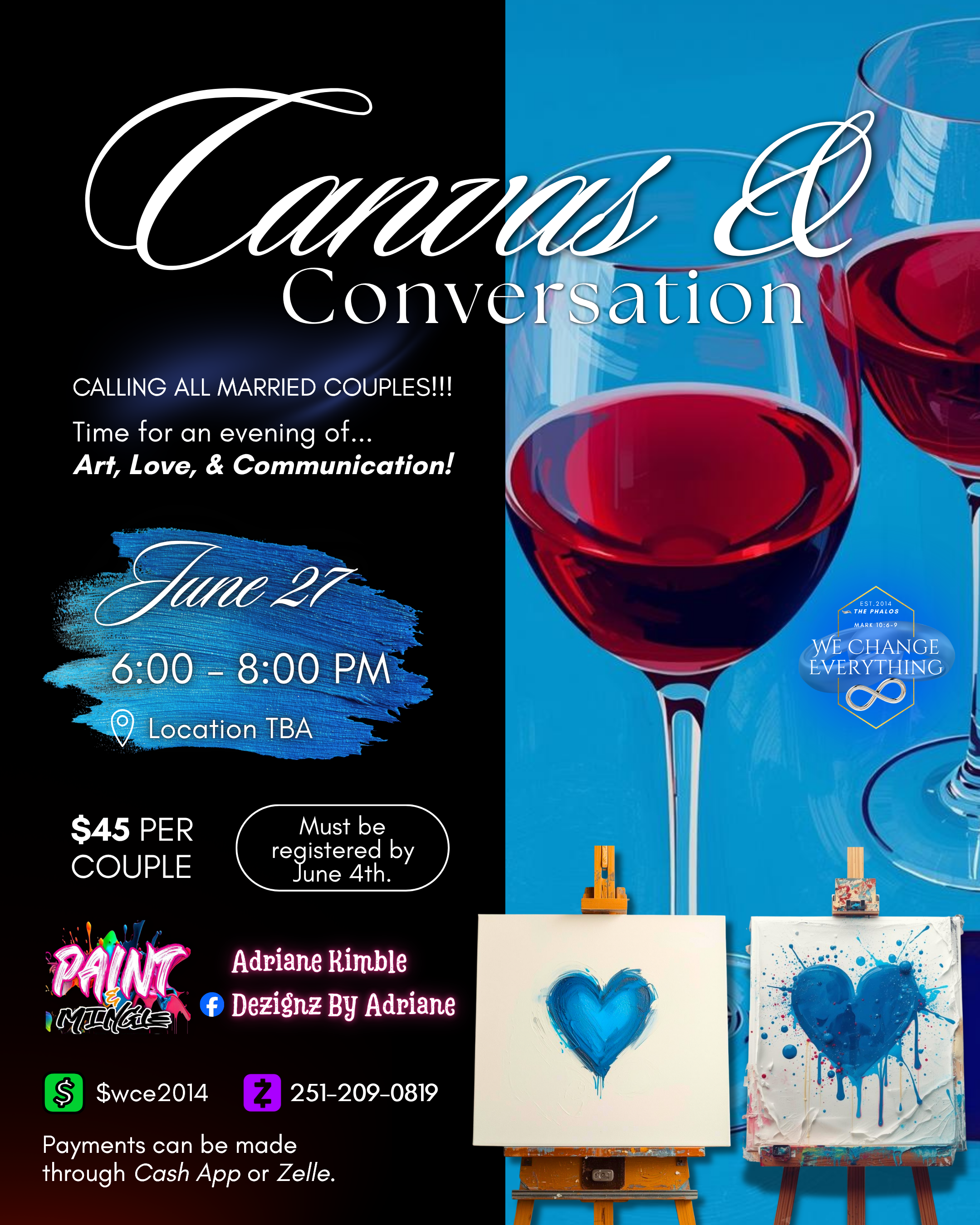 Canvas & Conversation - Event Registration