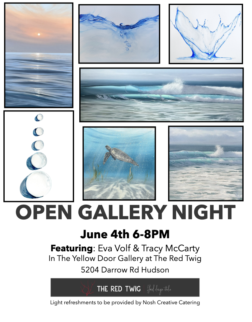 Daul “Water” show with artist Eva Volf