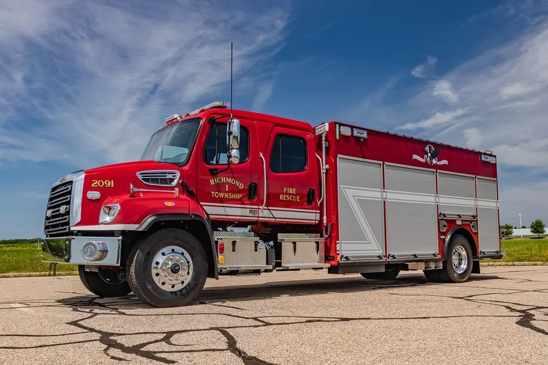 Richmond Township Puts First Michigan-Manufactured Fire Truck in the U.P. Into Service
